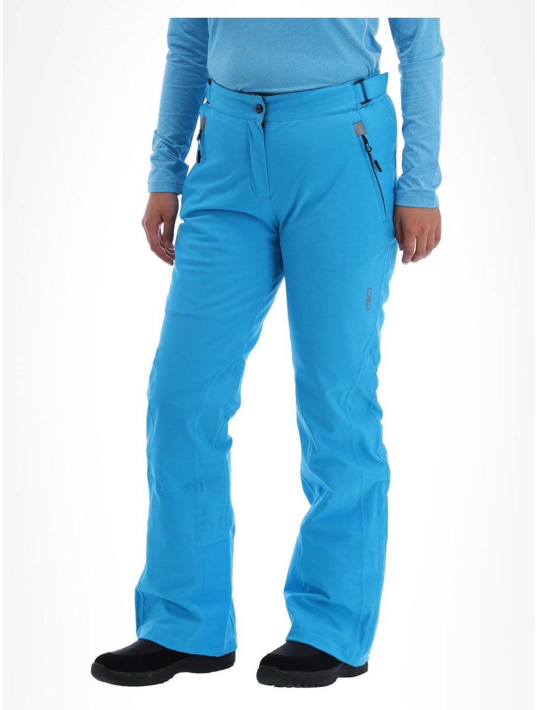 CMP, 3W18596N pantaloni da sci donna turquioise blu 