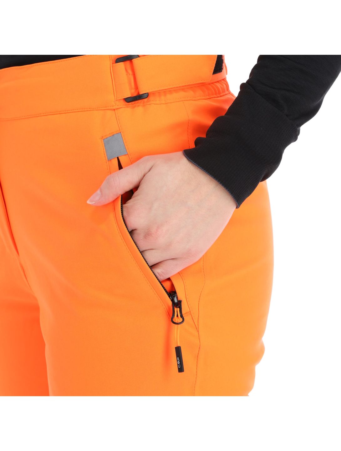 CMP, 3W18596N pantaloni da sci donna arancia fluo