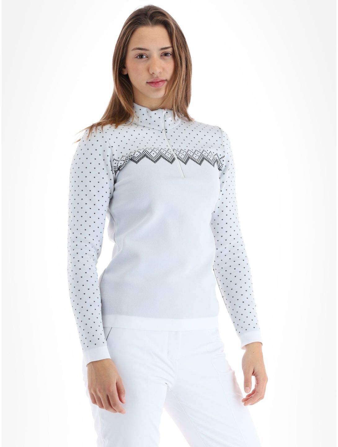 CMP, 7H96301 maglione donna White bianco 