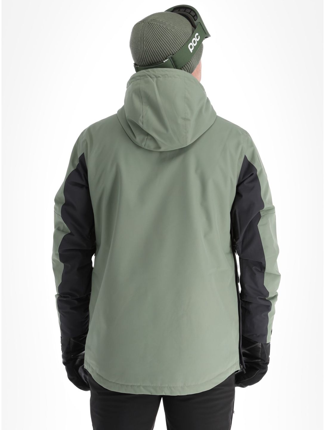 ColourWear, M Essential anorak uomo Grey Green nero, verde 