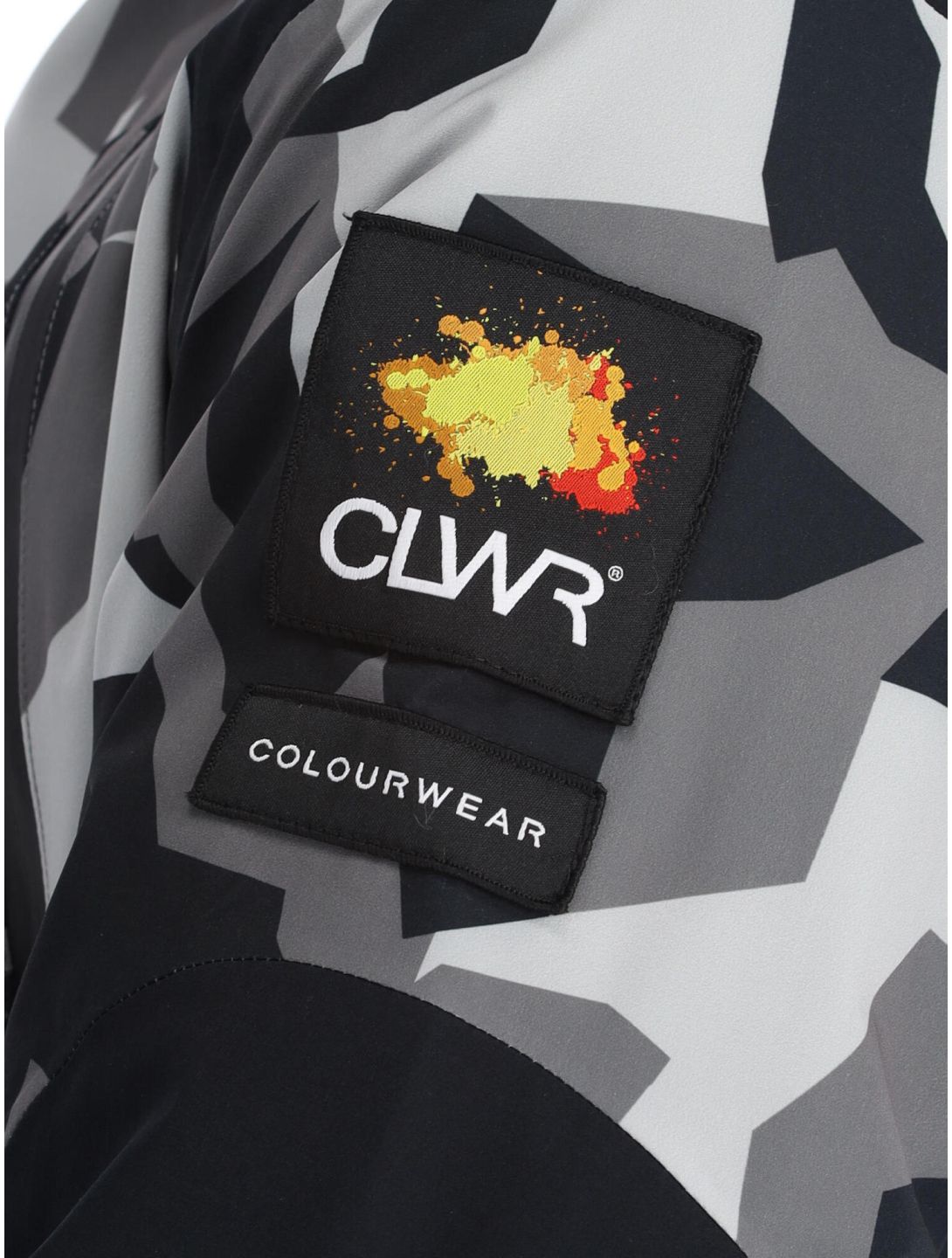 ColourWear, Foil giacca sci uomo Camo Grey grigio, nero 