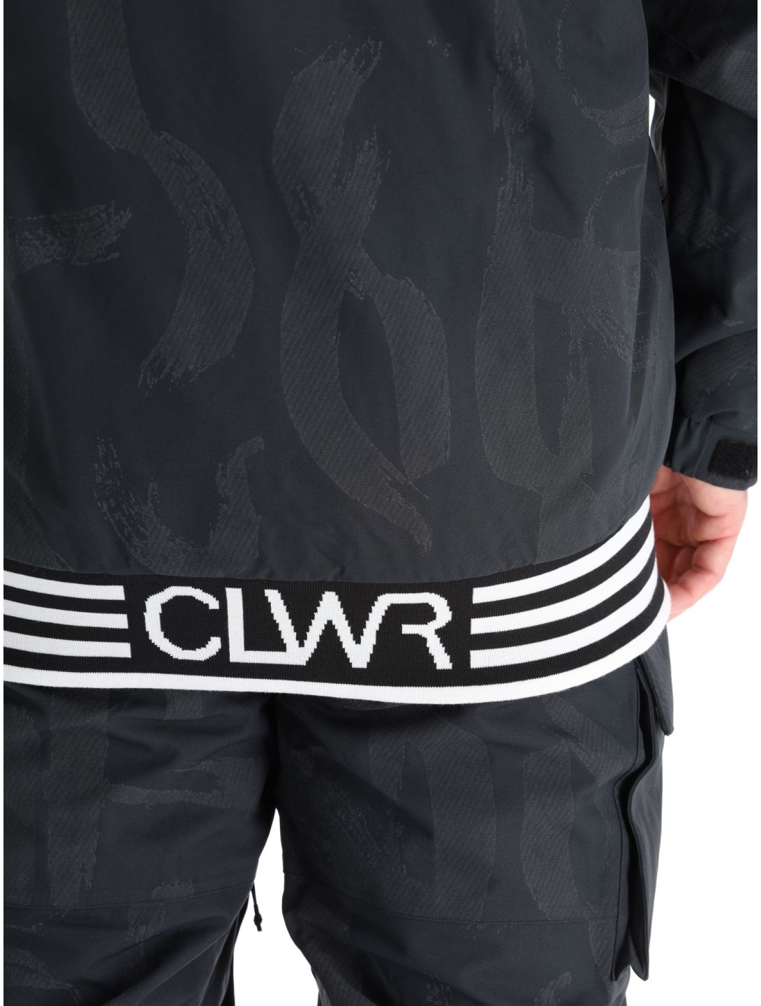 ColourWear, League giacca sci uomo Reflective Black nero 