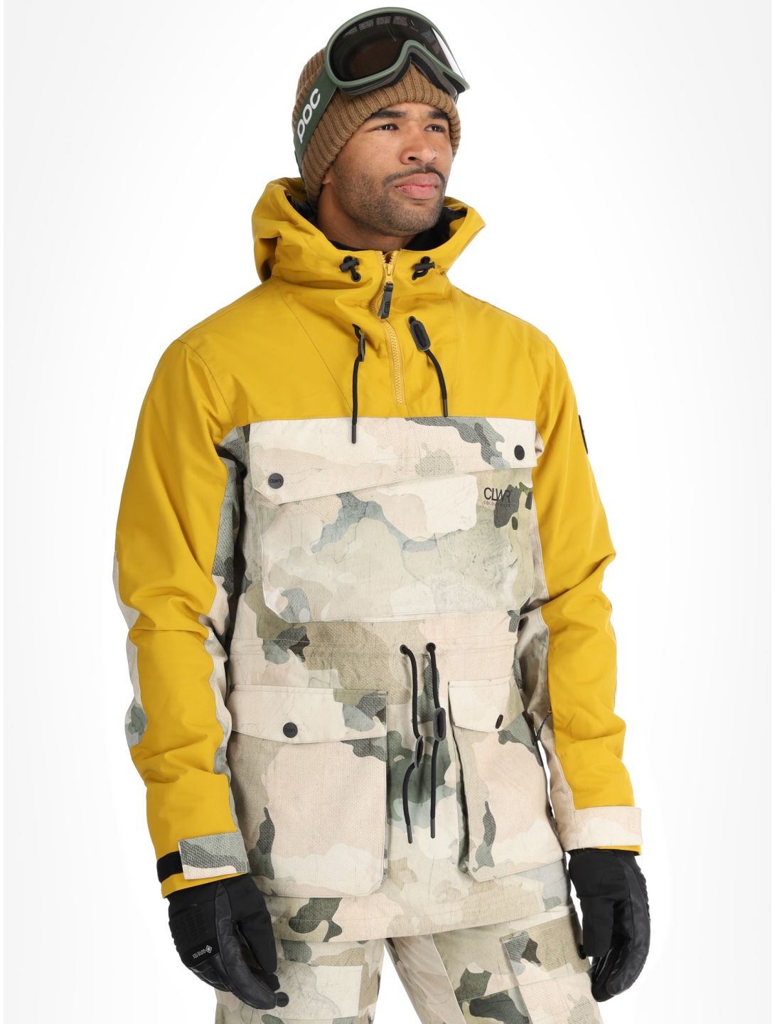 ColourWear, M Essential anorak uomo Yellow giallo 