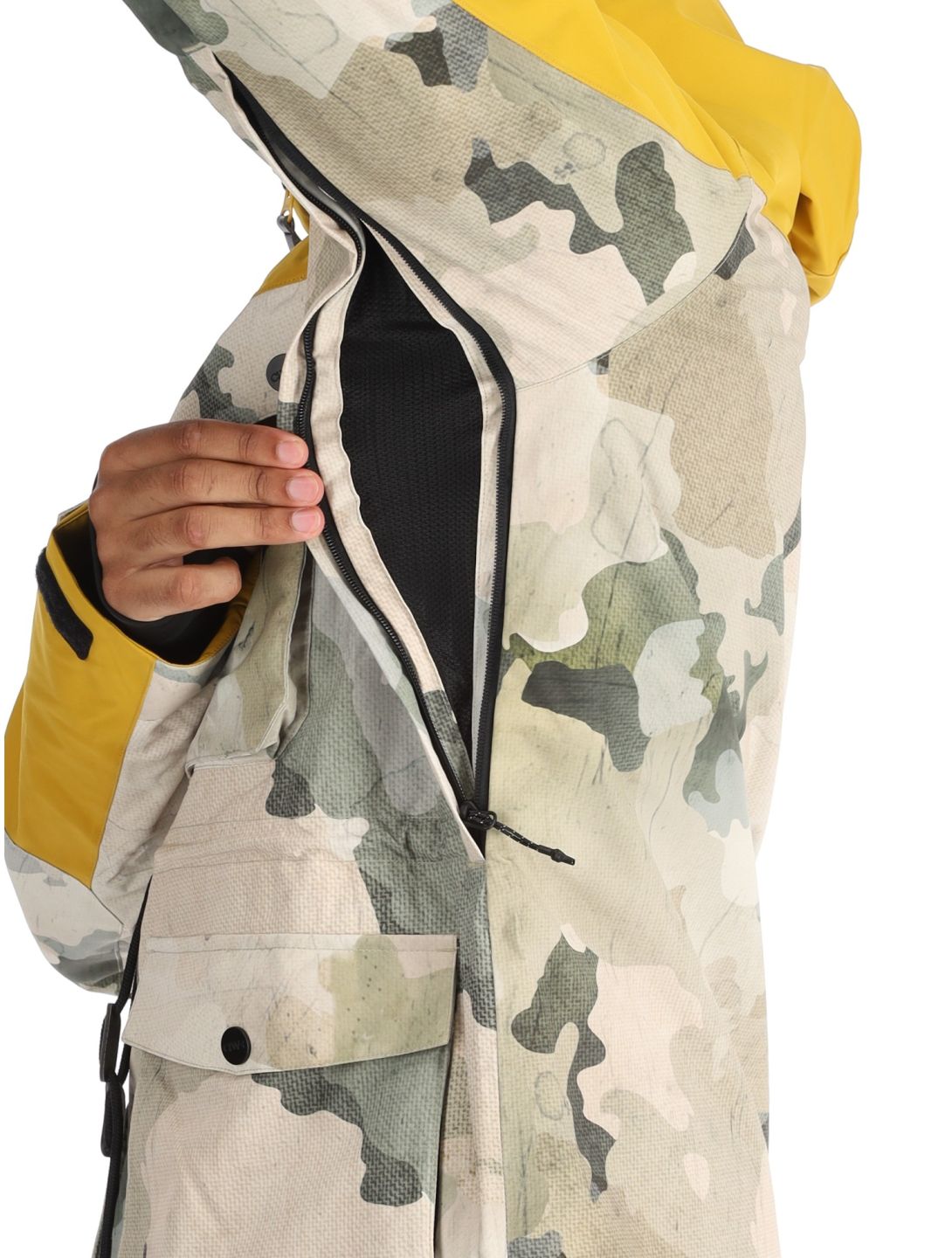 ColourWear, M Essential anorak uomo Yellow giallo 