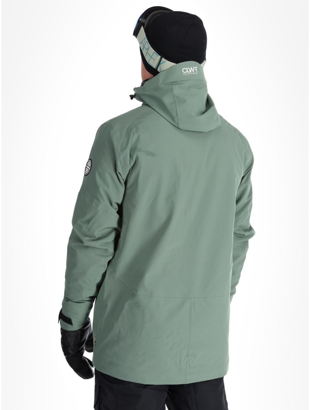 ColourWear, M Foil Anorak giacca sci uomo Dark Sage verde 