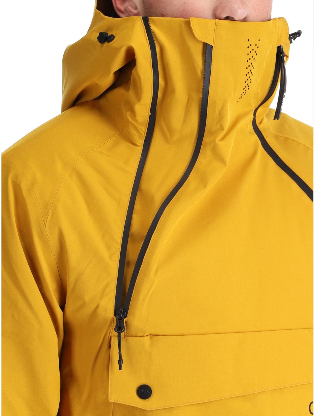 ColourWear, M Foil Anorak giacca sci uomo Yellow giallo 