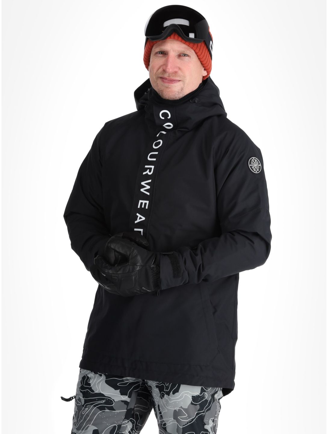 ColourWear, M Signature anorak uomo Black nero 