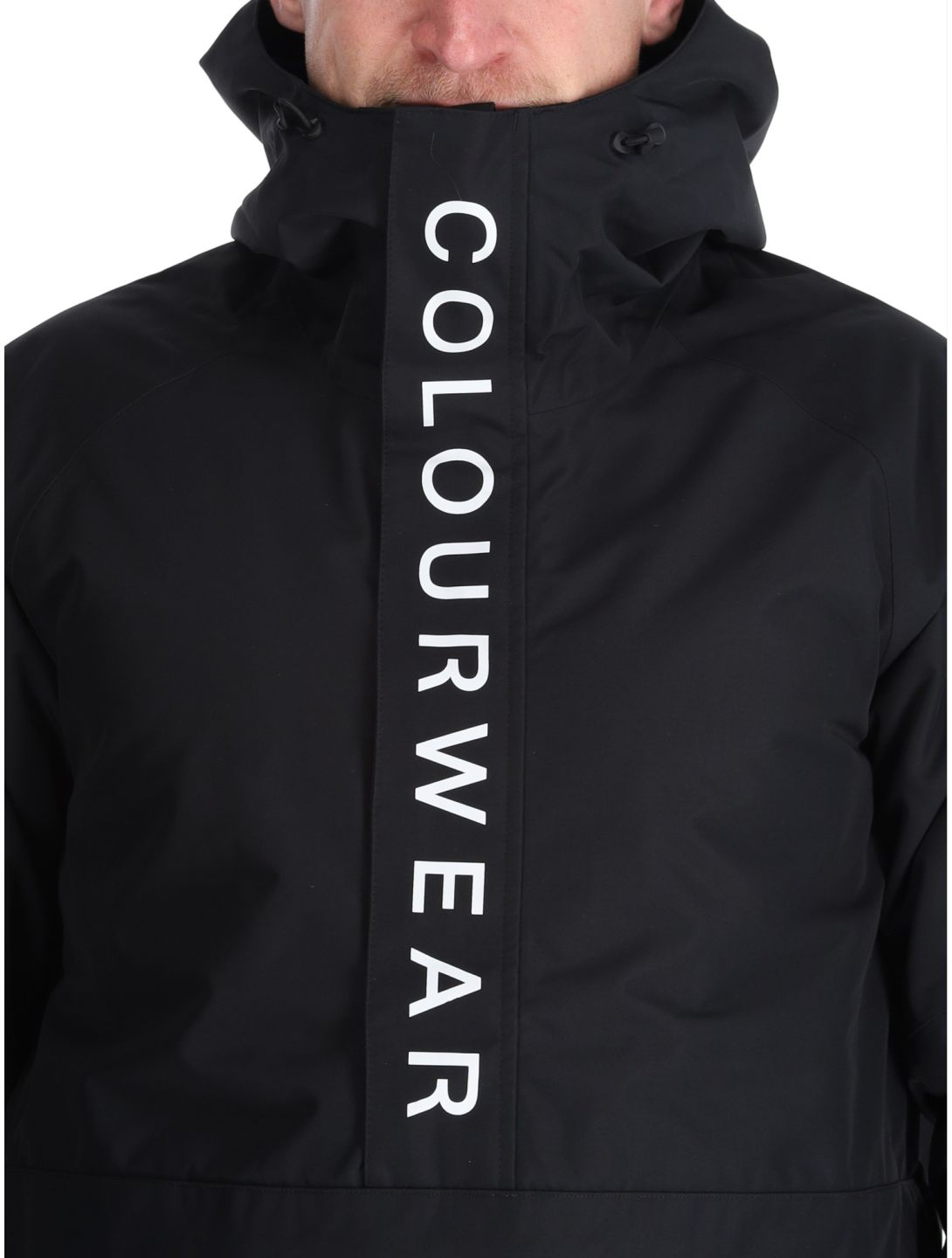 ColourWear, M Signature anorak uomo Black nero 