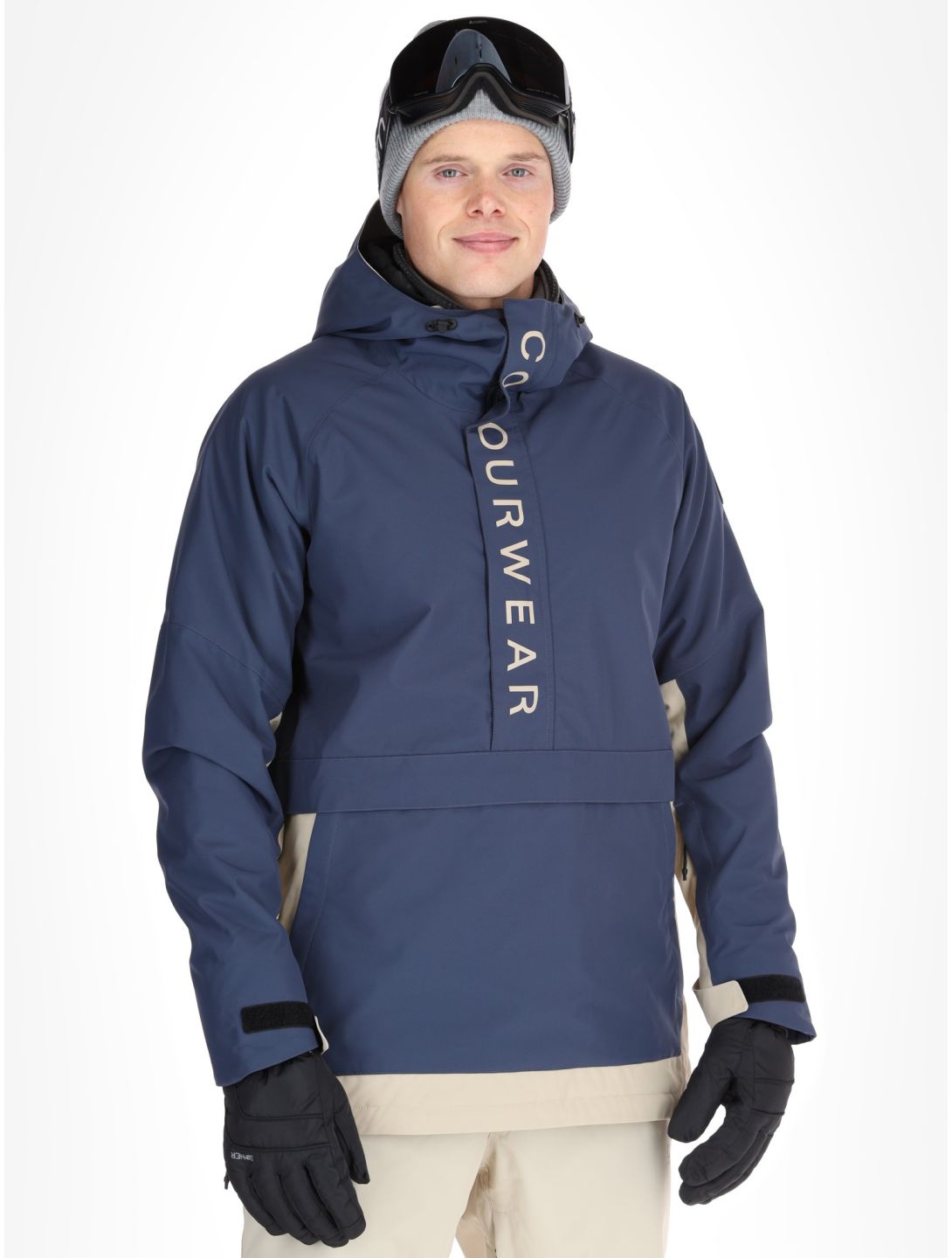 ColourWear, M Signature anorak uomo Navy blu 