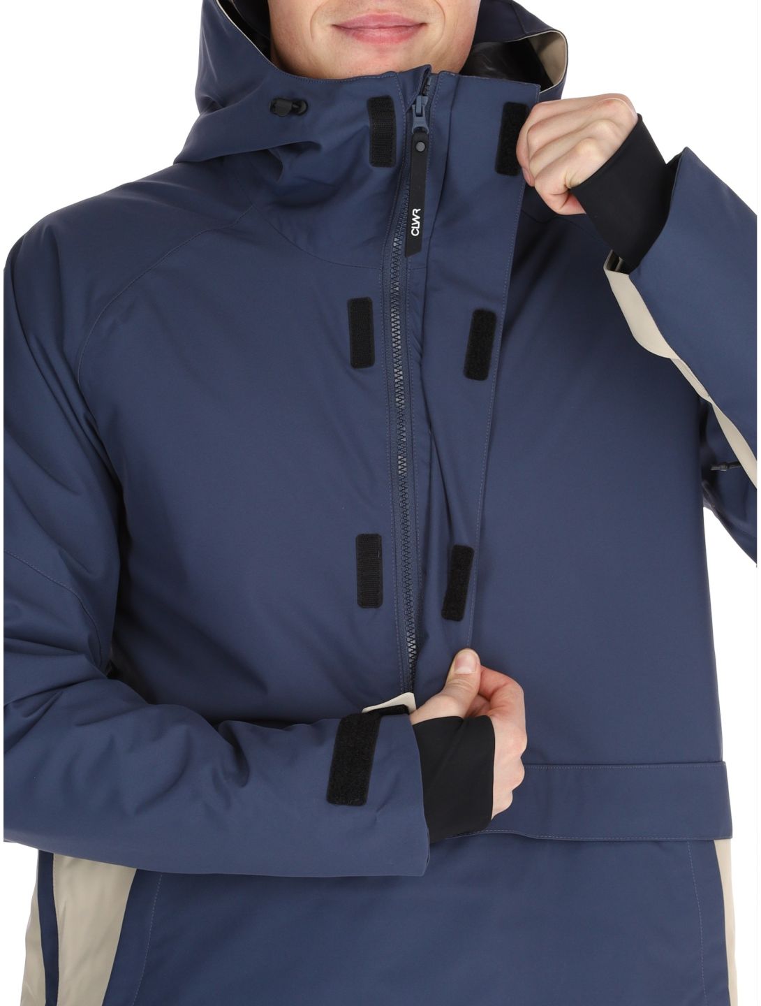 ColourWear, M Signature anorak uomo Navy blu 