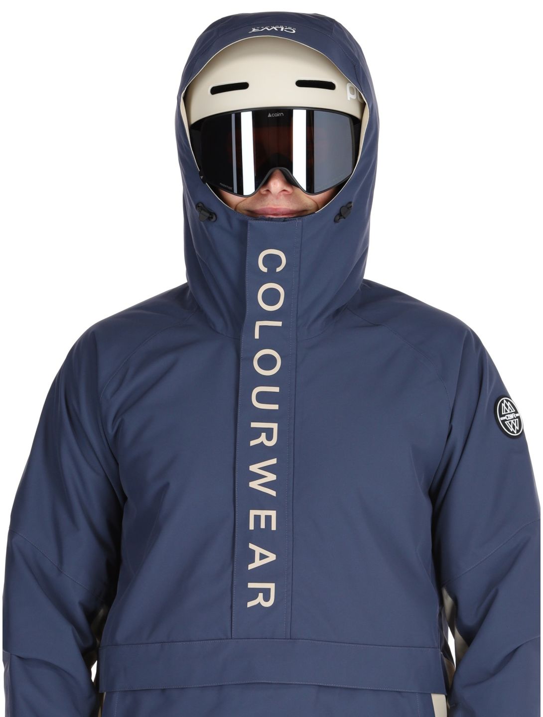 ColourWear, M Signature anorak uomo Navy blu 