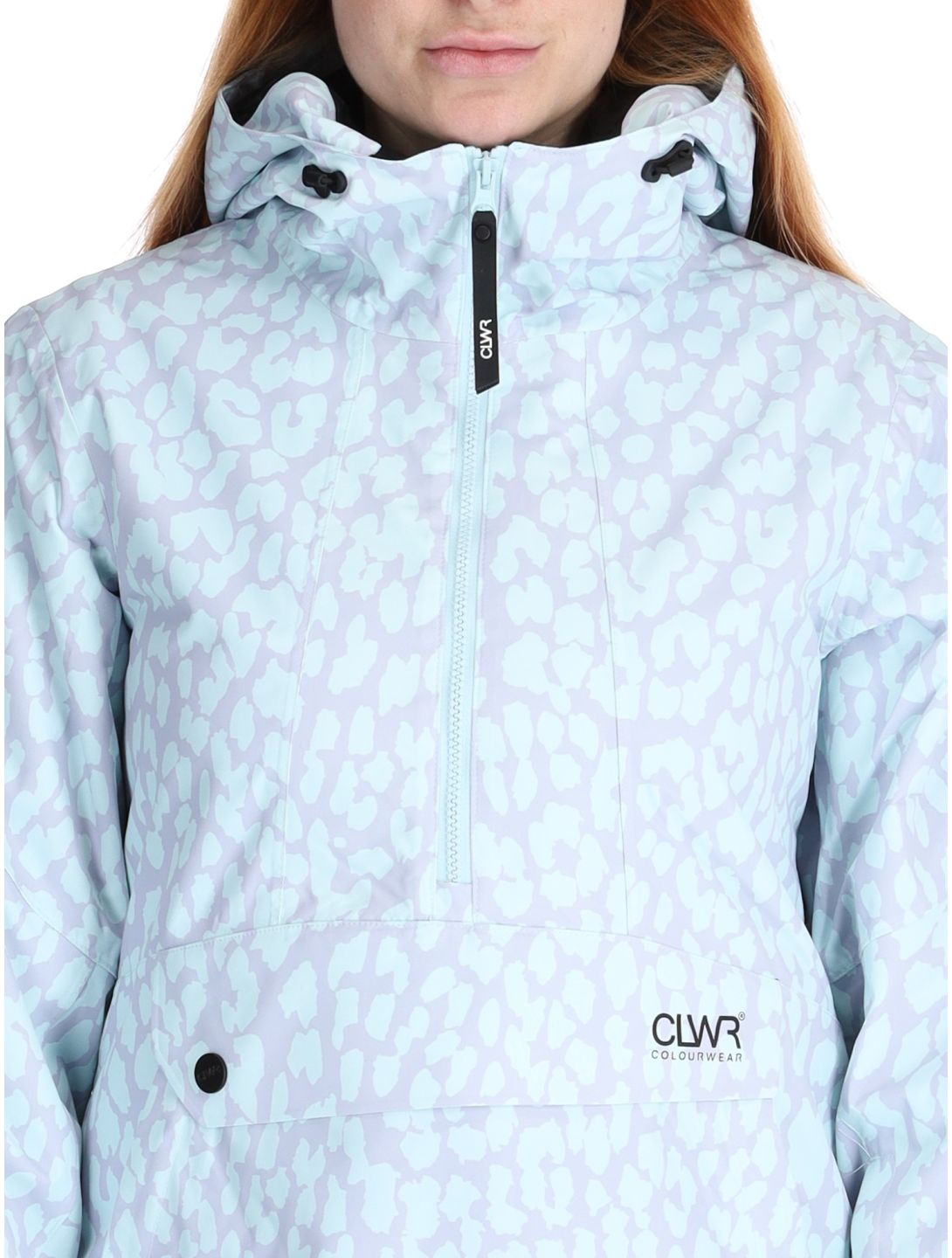 ColourWear, W Homage 2.0 anorak donna Leopard Lilac viola 