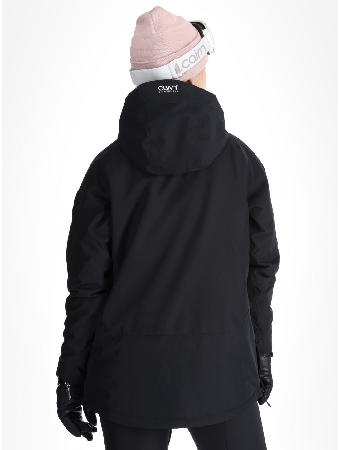 ColourWear, W Signature anorak donna Black nero 