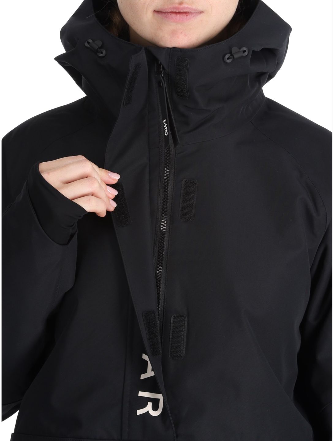 ColourWear, W Signature anorak donna Black nero 