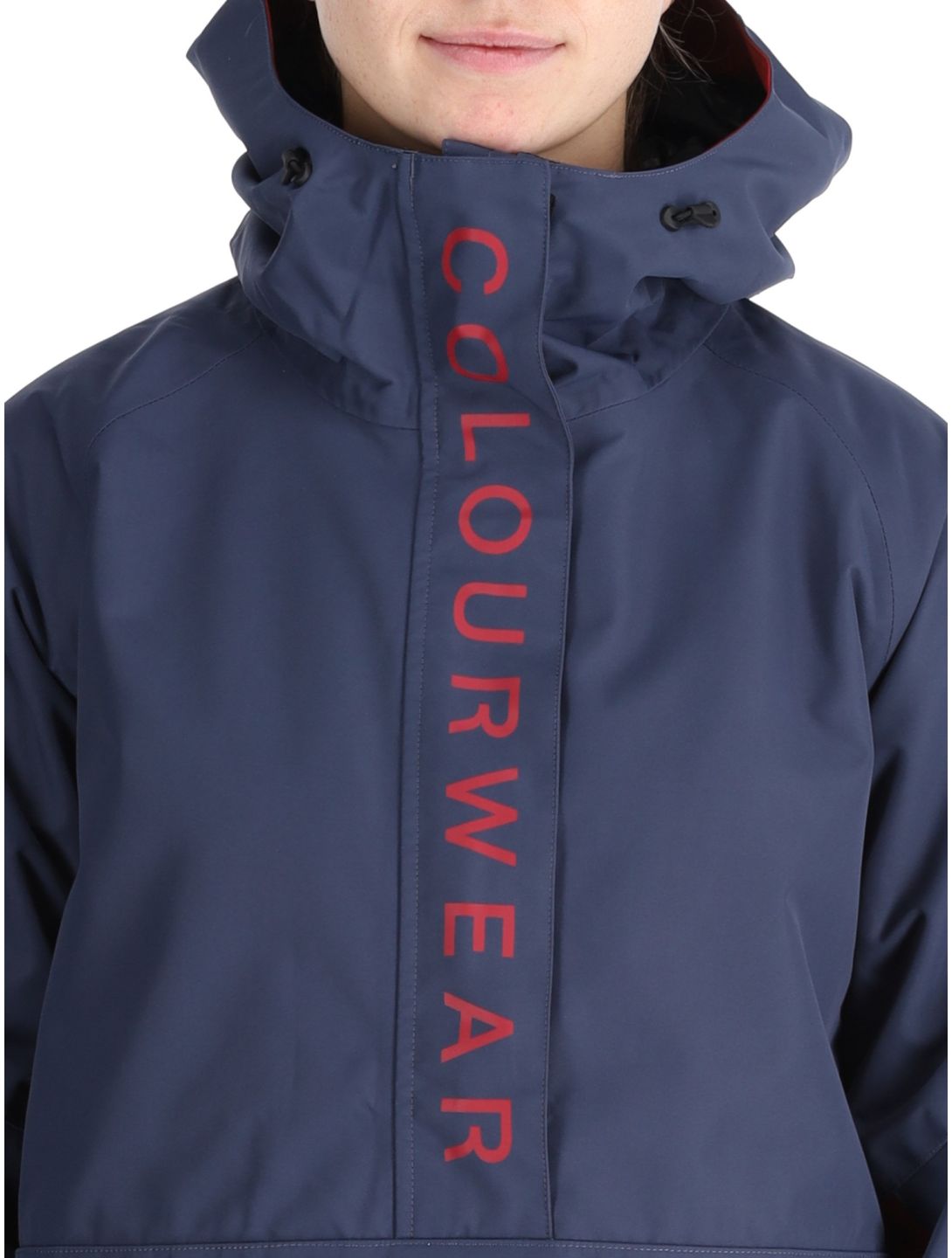 ColourWear, W Signature anorak donna Navy blu 