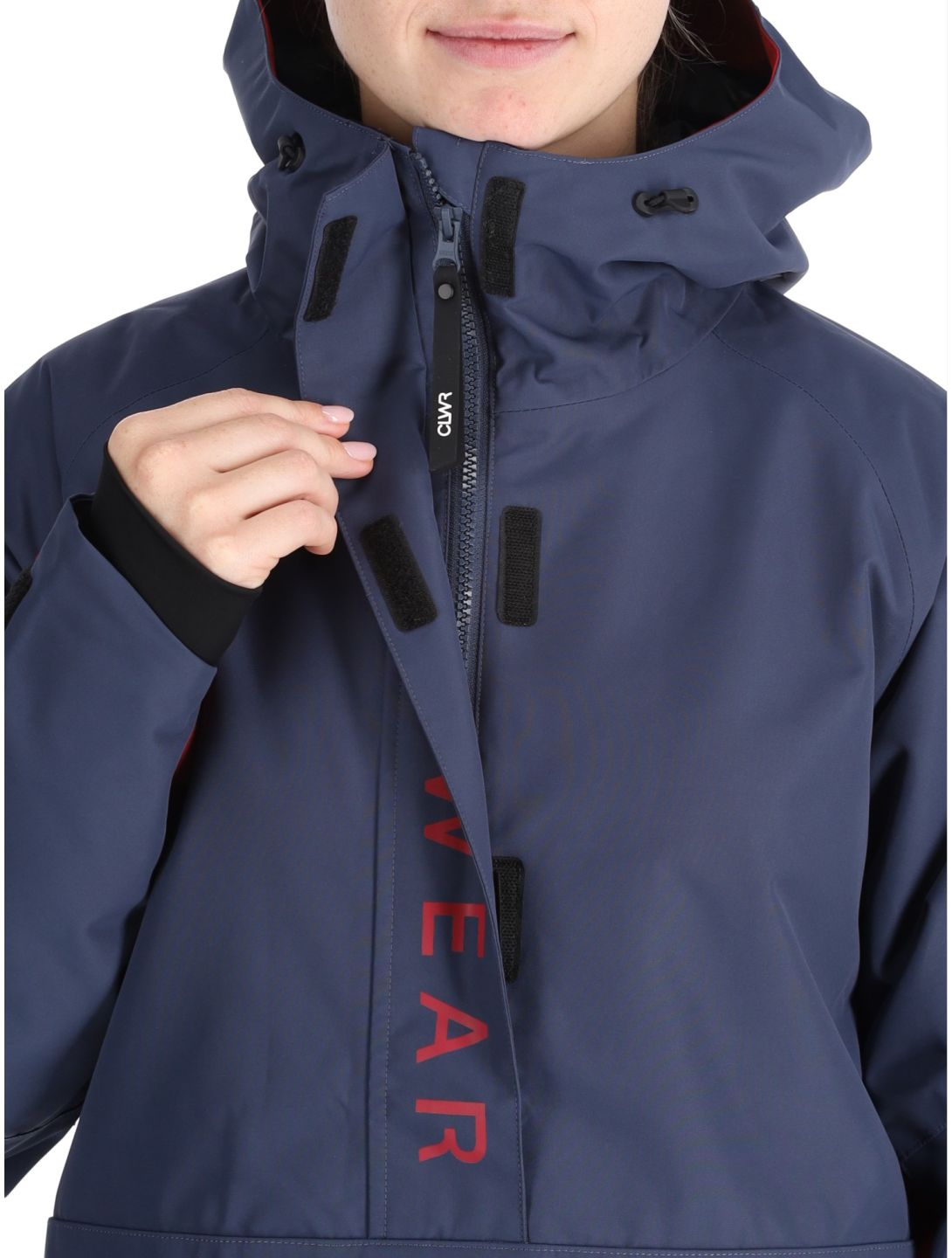 ColourWear, W Signature anorak donna Navy blu 