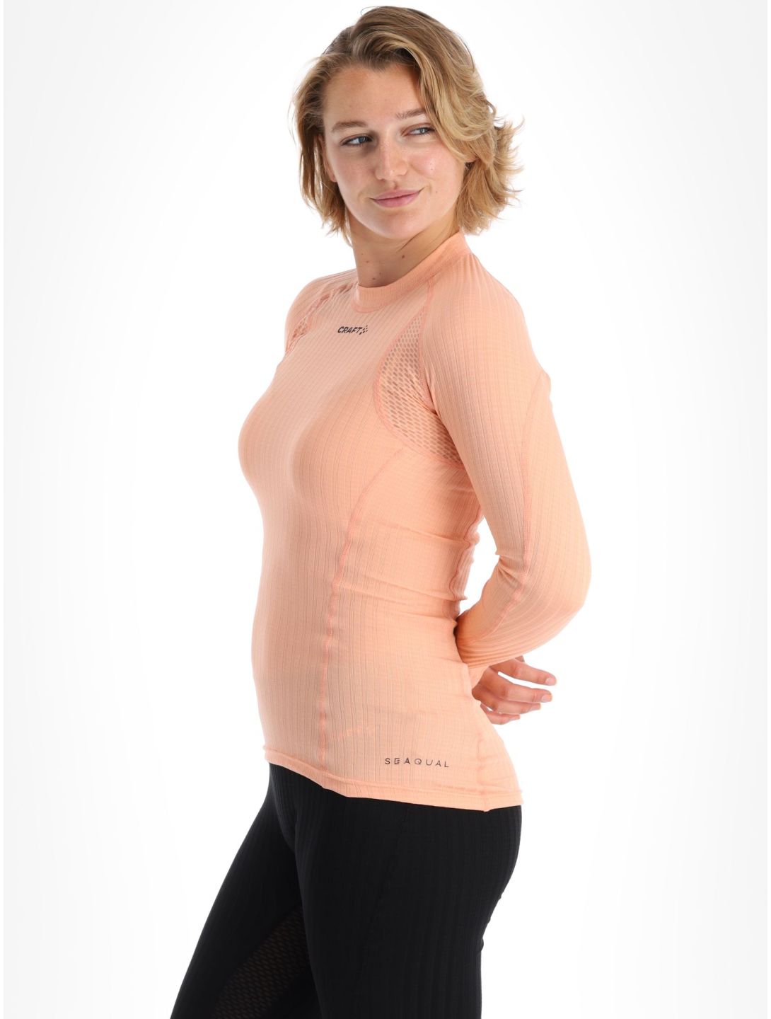 Craft, Active Extreme X Crewneck LS maglia termica donna Cosmo rosa 