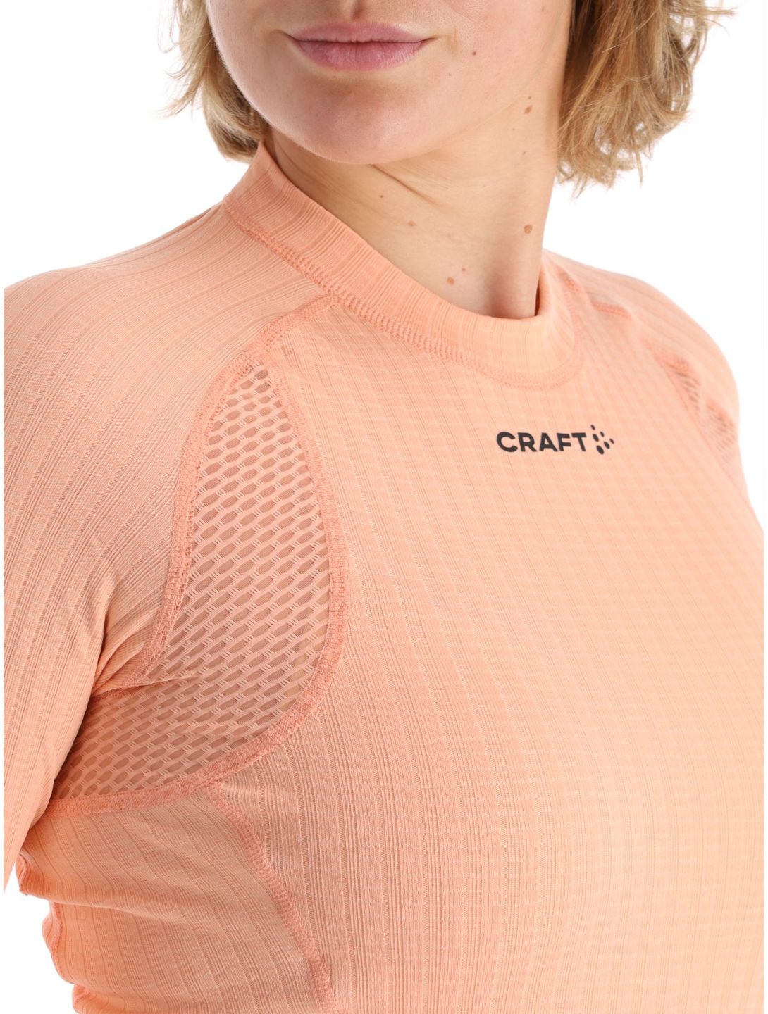 Craft, Active Extreme X Crewneck LS maglia termica donna Cosmo rosa 