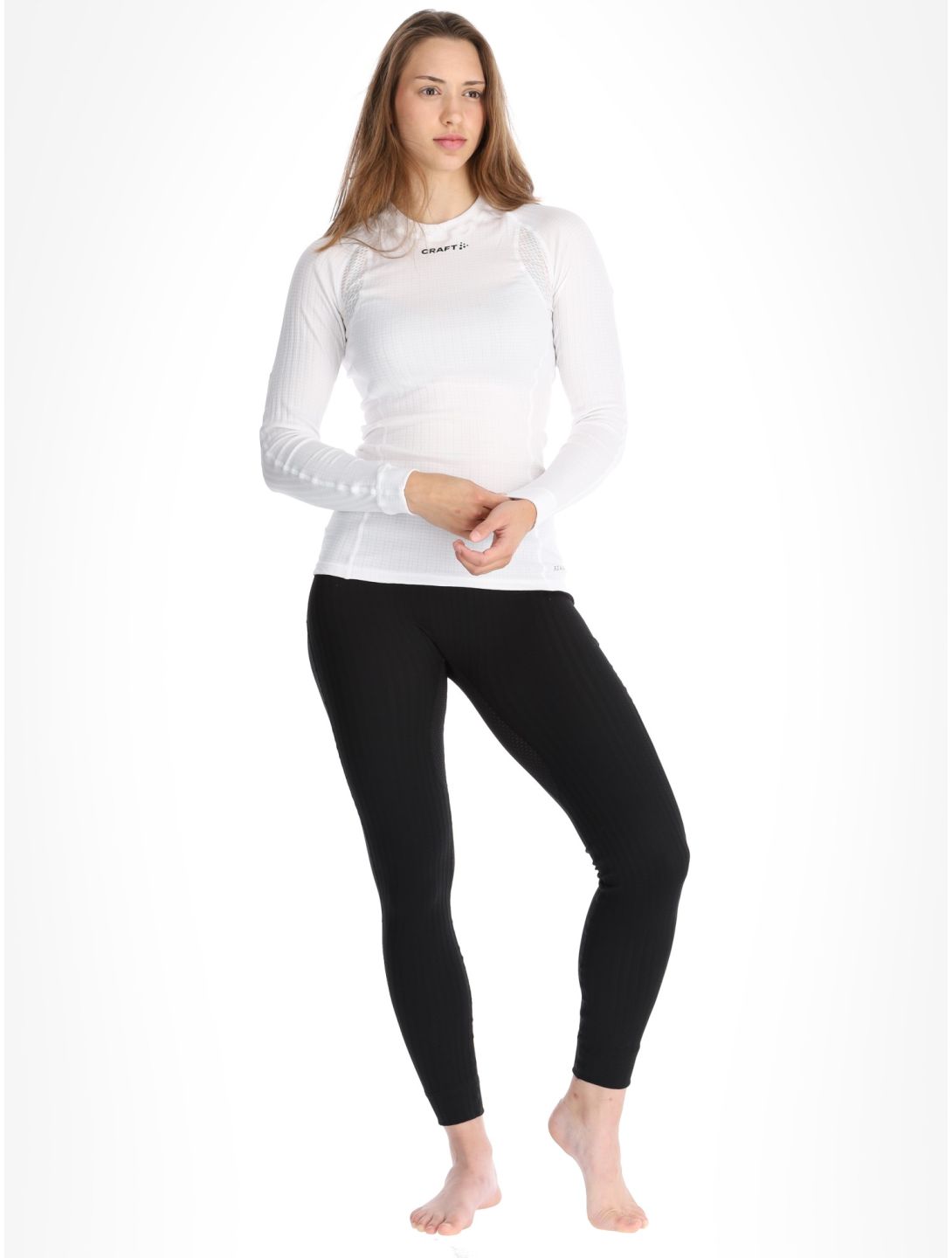 Craft, Active Extreme X Crewneck LS maglia termica donna White bianco 