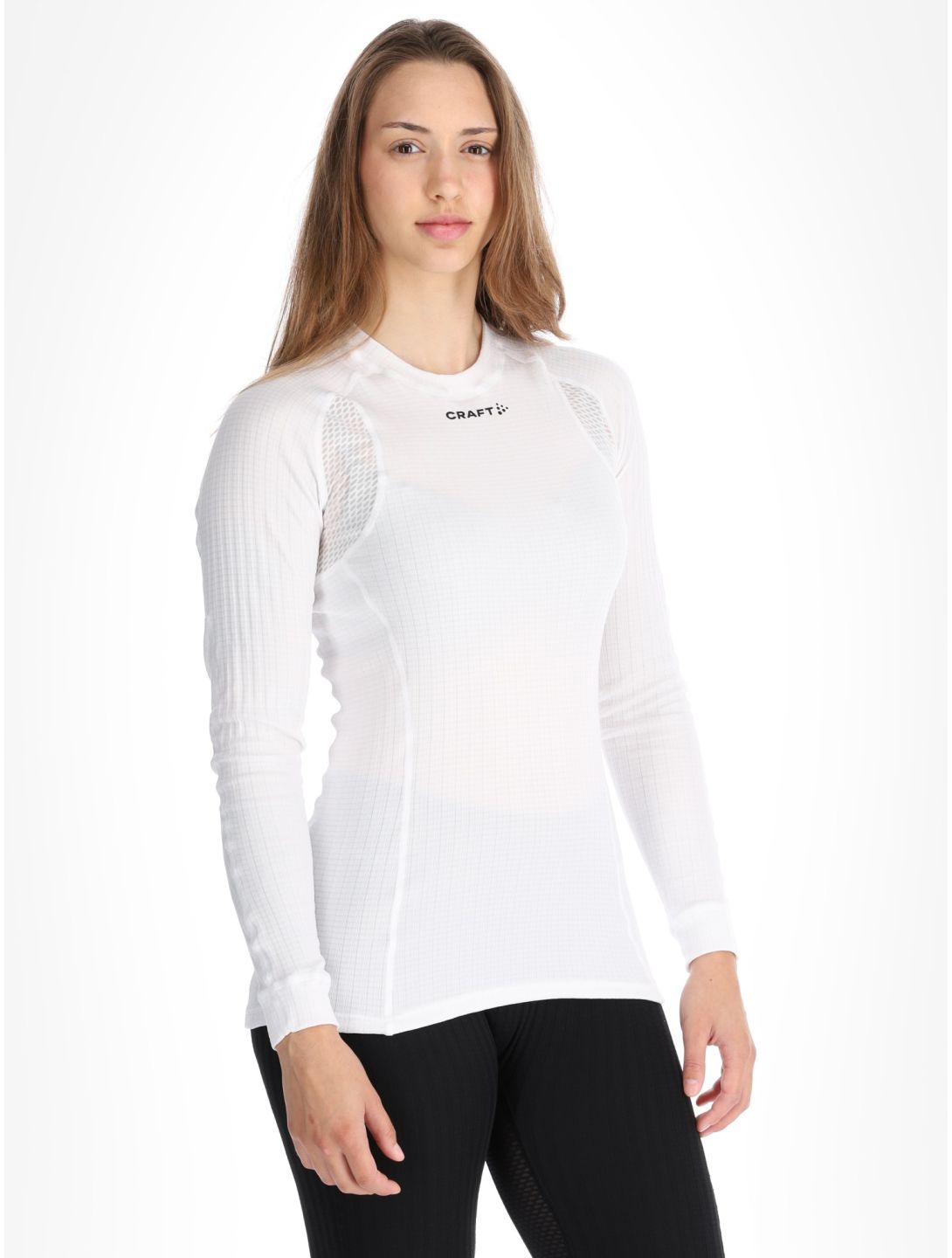 Craft, Active Extreme X Crewneck LS maglia termica donna White bianco 