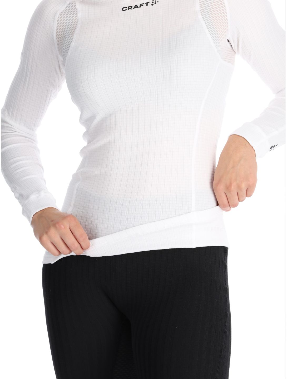 Craft, Active Extreme X Crewneck LS maglia termica donna White bianco 