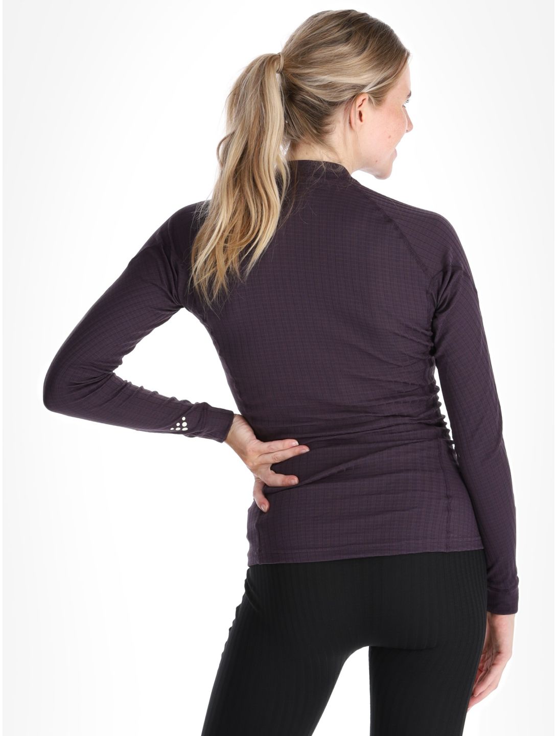 Craft, Active Extreme X Crewneck LS maglia termica donna DK Plum viola 