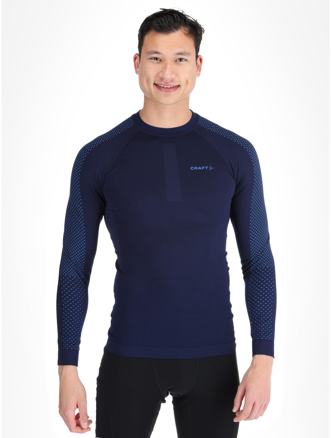 Craft, Adv Warm Intensity LS maglia termica uomo Blaze / Royal blu 