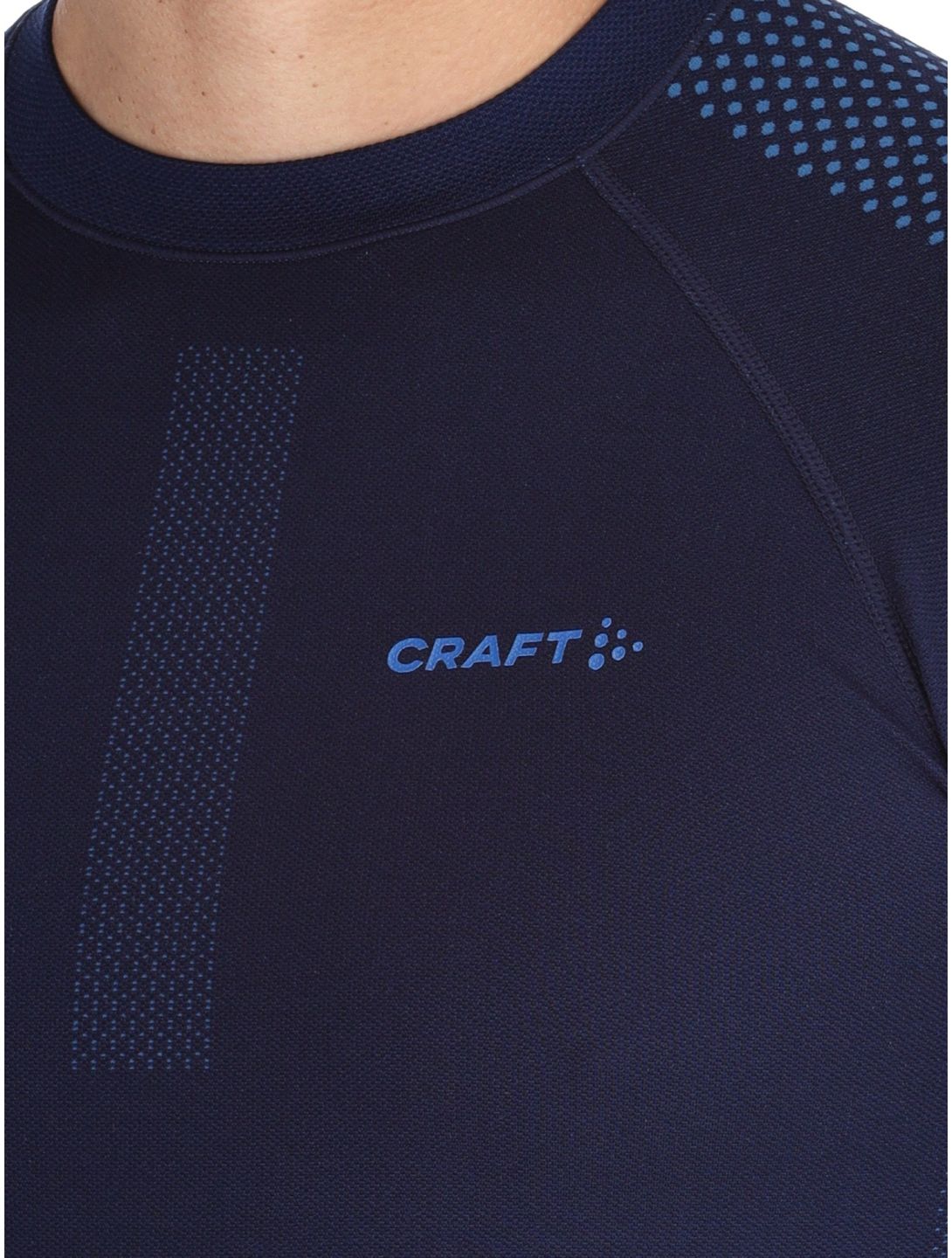 Craft, Adv Warm Intensity LS maglia termica uomo Blaze / Royal blu 