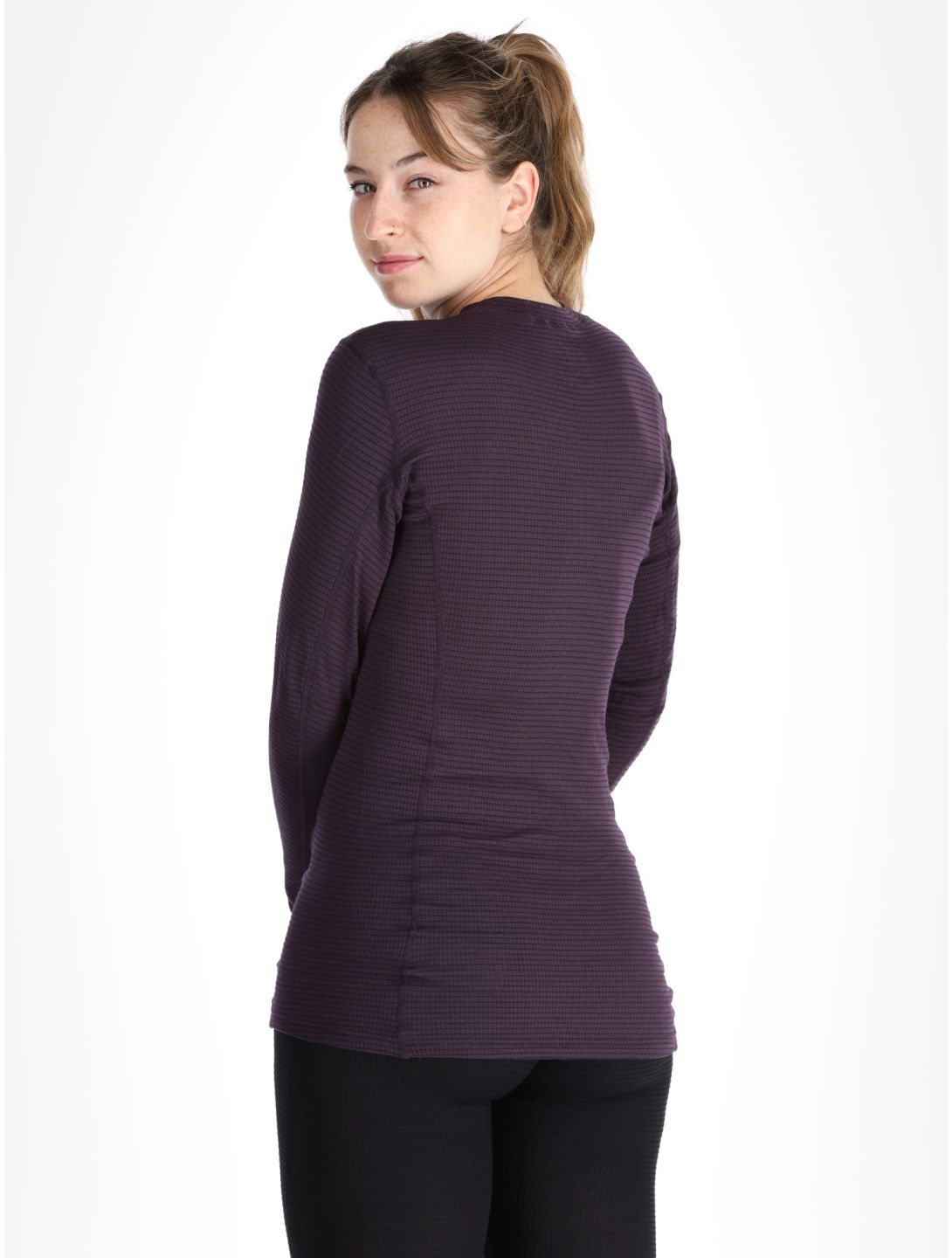 Craft, Pro Wool Extreme X LS maglia termica donna DK Plum viola 