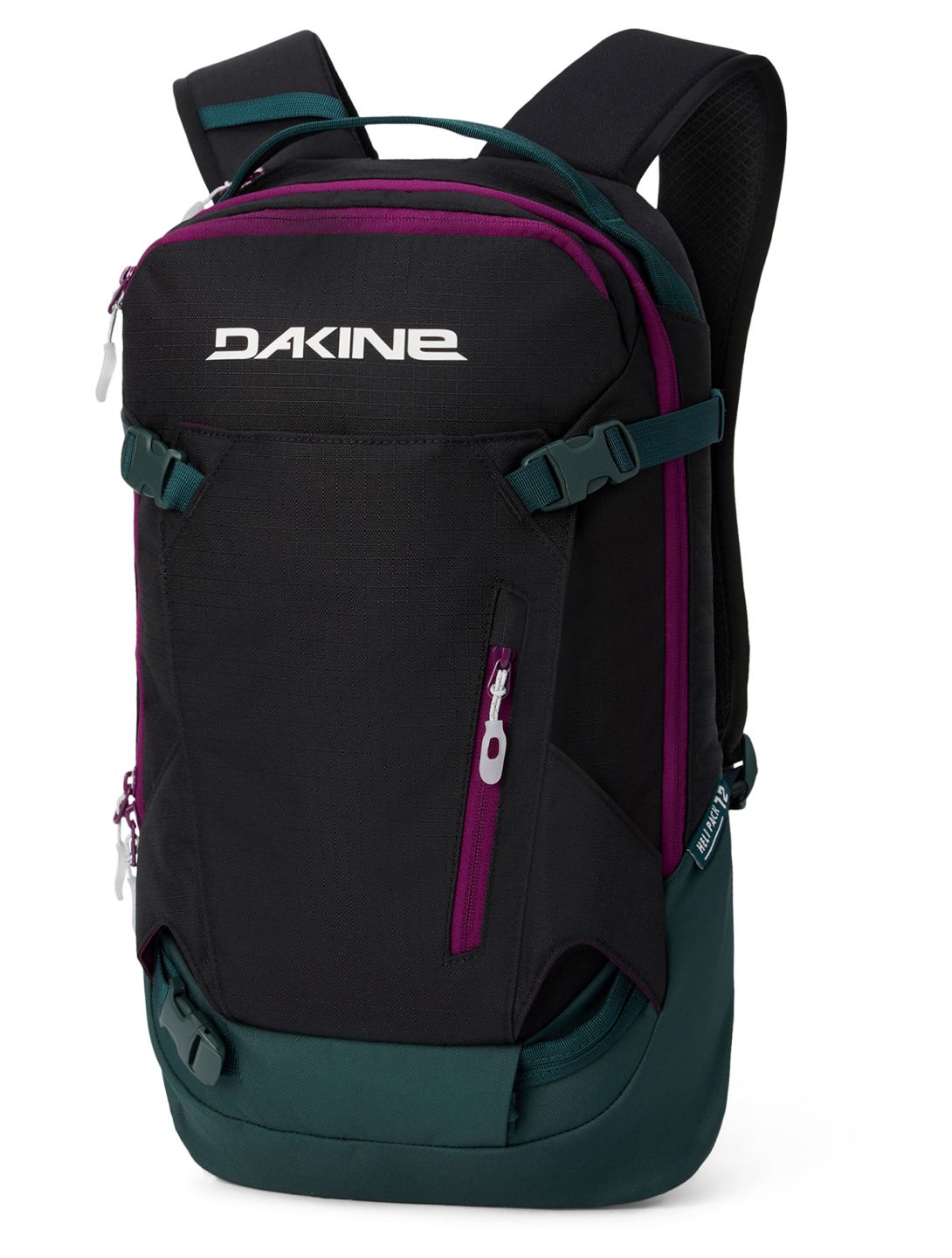 Dakine, Women's Heli Pack 12L zaino donna Darkest Spruce nero, verde 