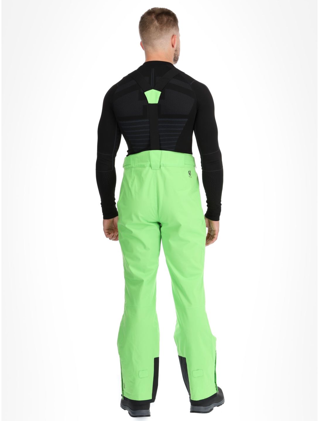 Dare2b, Achieve II pantaloni da sci uomo Green Flash verde 