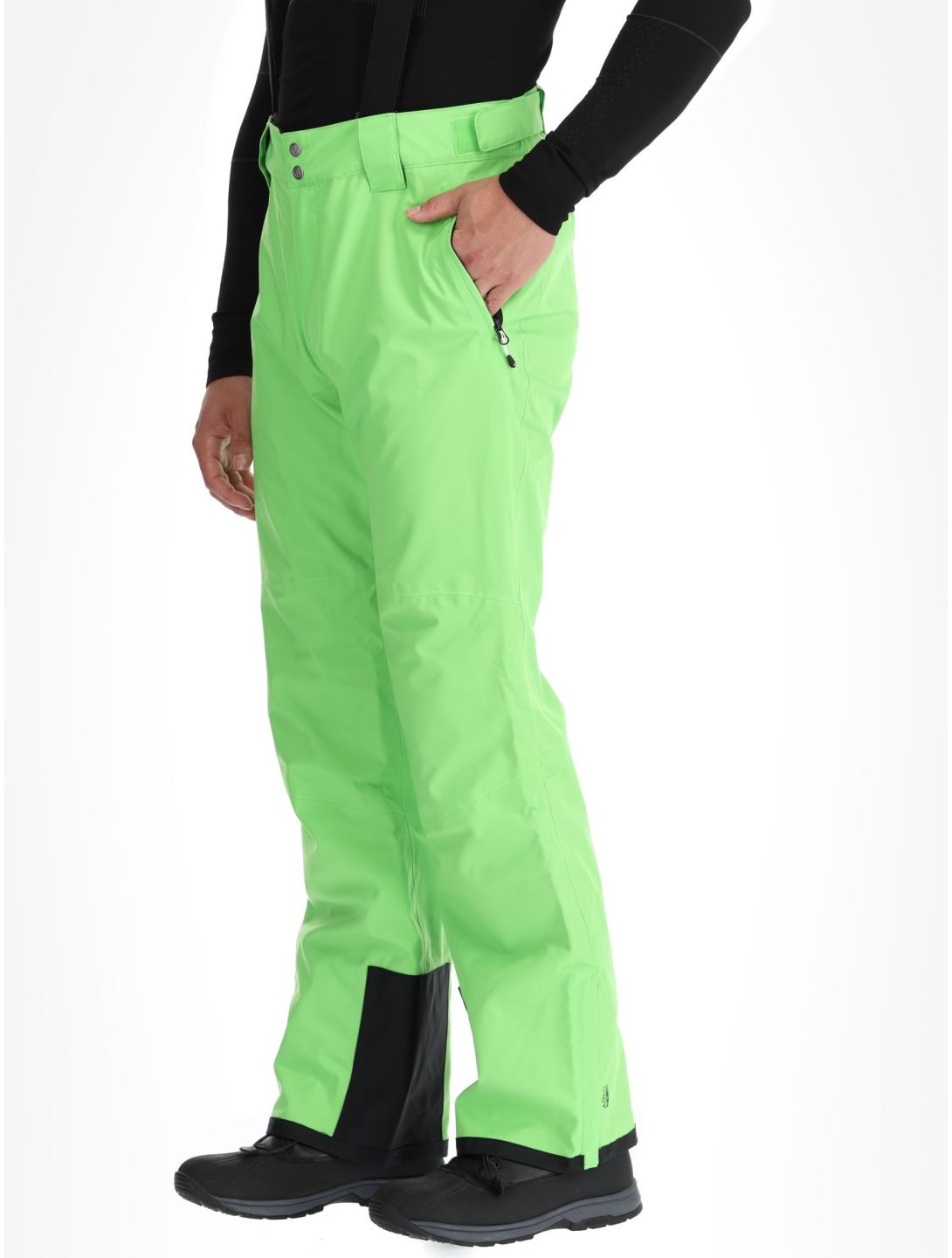 Dare2b, Achieve II pantaloni da sci uomo Green Flash verde 