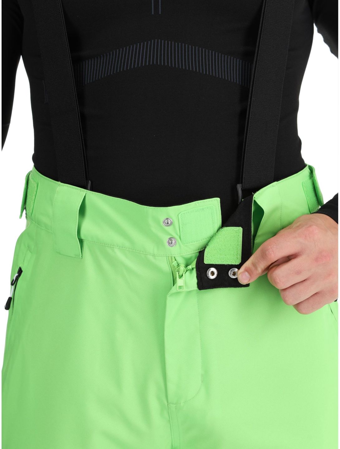 Dare2b, Achieve II pantaloni da sci uomo Green Flash verde 