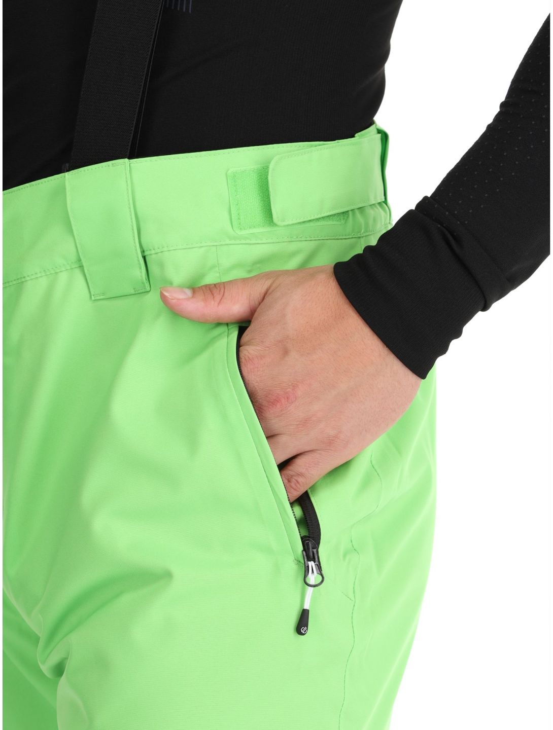 Dare2b, Achieve II pantaloni da sci uomo Green Flash verde 