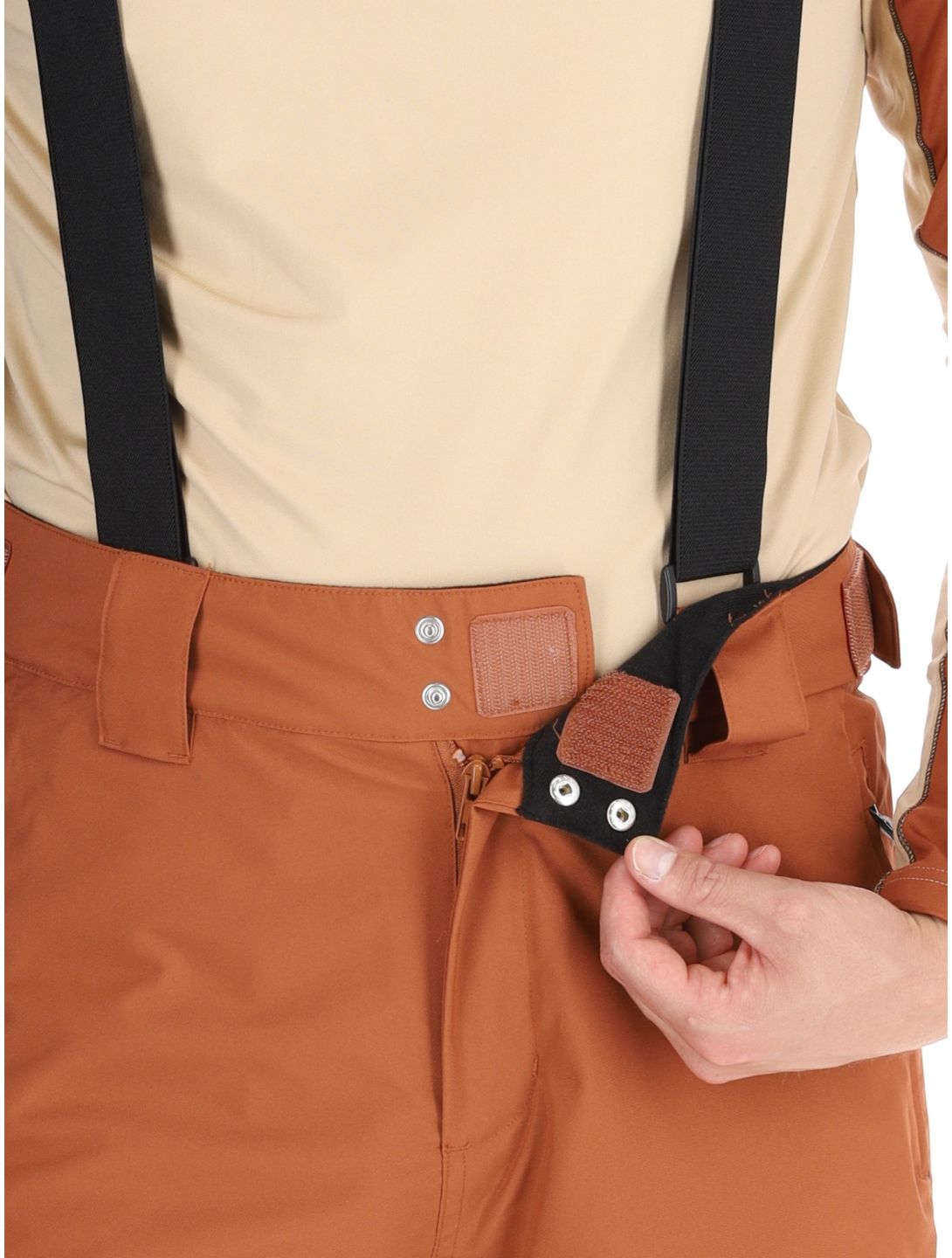 Dare2b, Achieve II pantaloni da sci uomo Mocha Bisque beige 