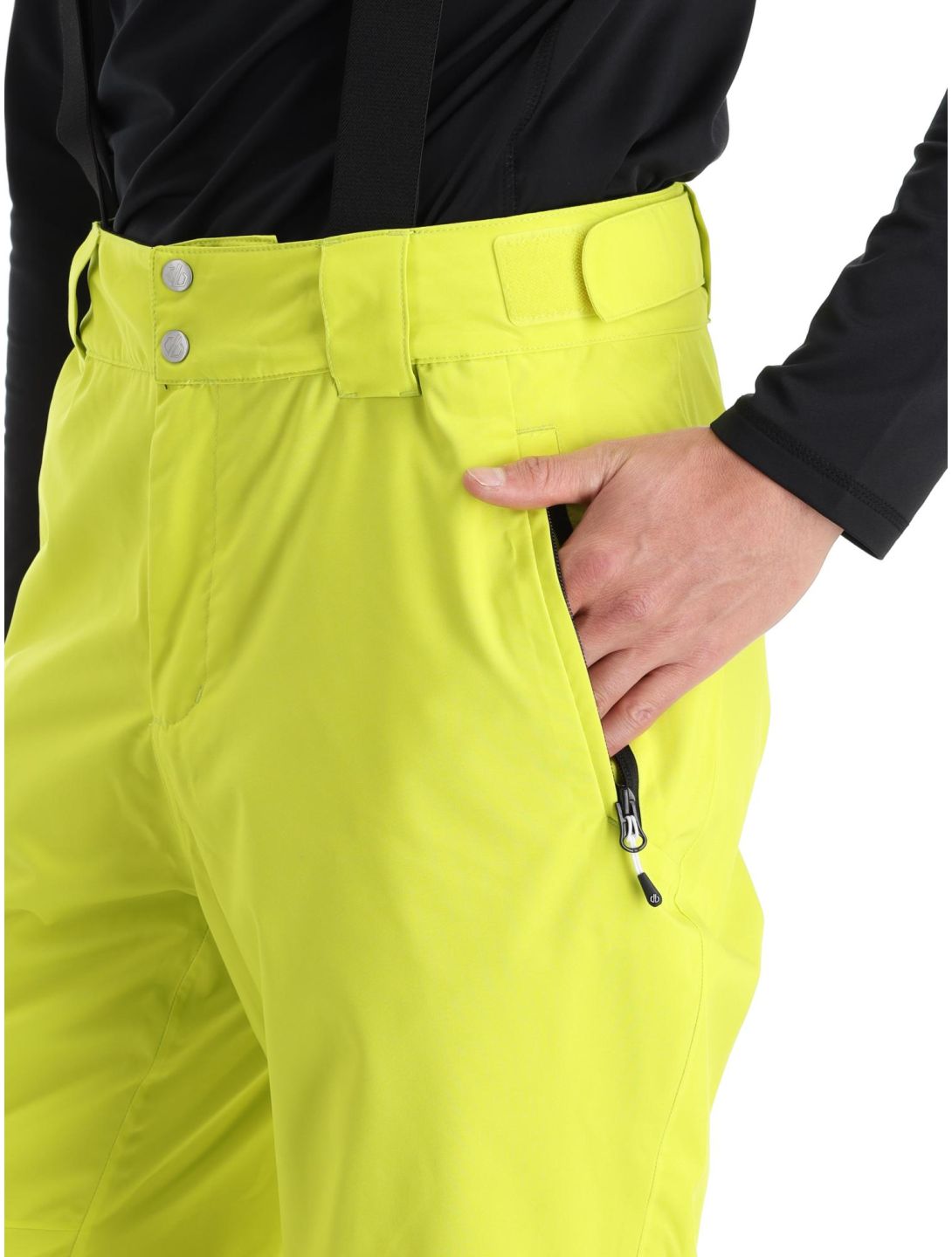 Dare2b, Achieve II pantaloni da sci uomo Neon Spring verde 