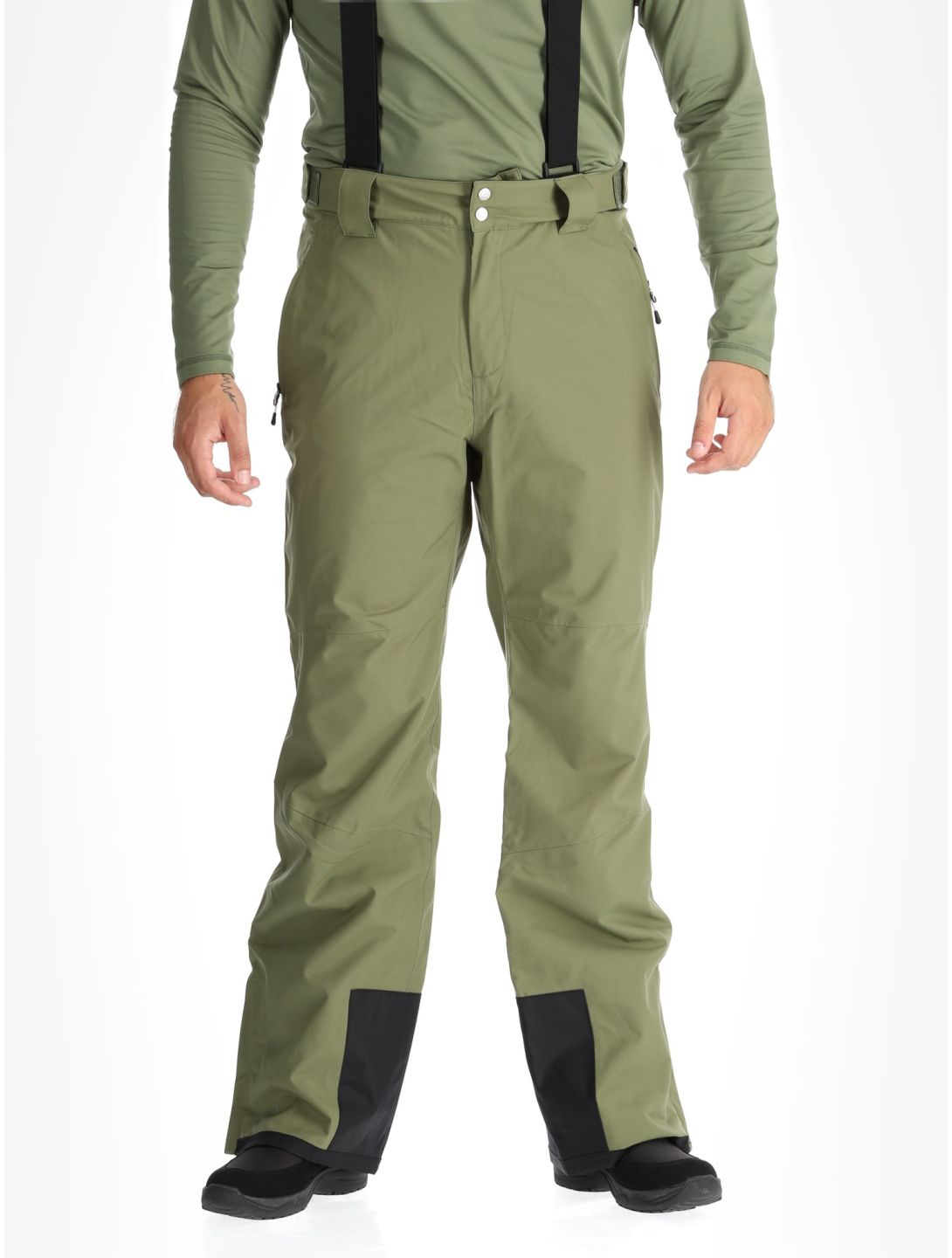 Dare2b, Achieve II pantaloni da sci uomo Olivine Green verde 