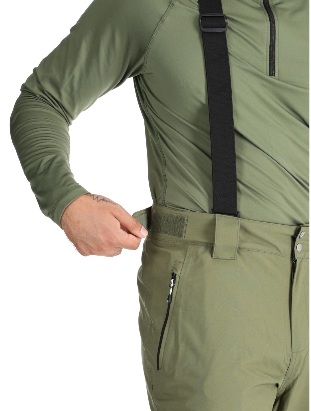 Dare2b, Achieve II pantaloni da sci uomo Olivine Green verde 