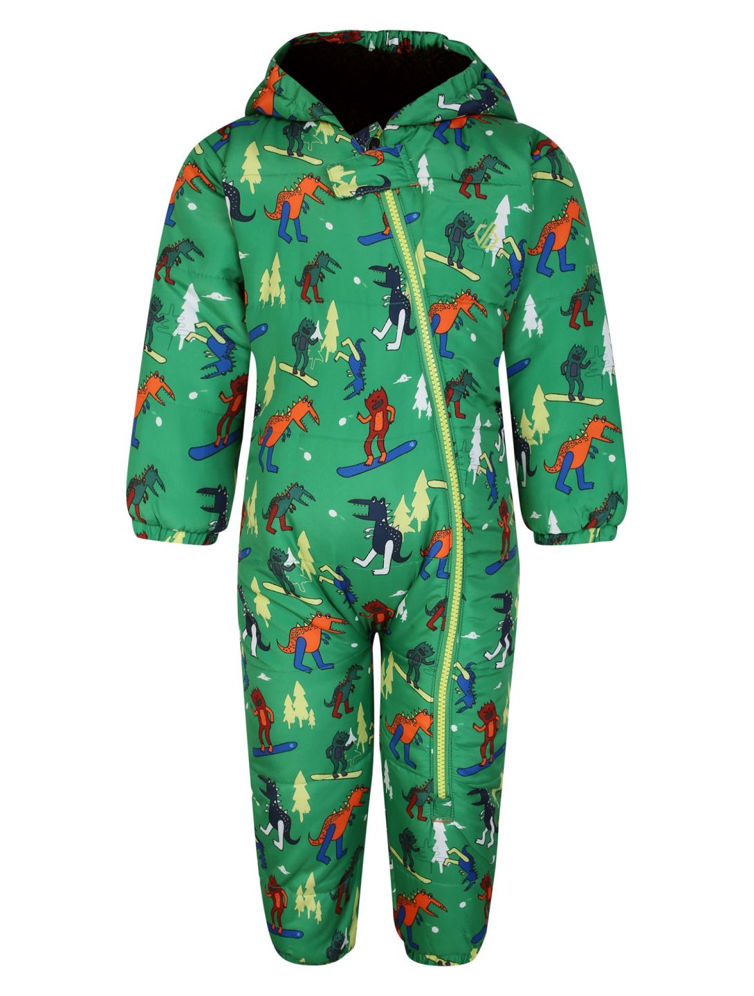 Dare2b, Bambino II completo sci bambino Trek Green Dinosaur Snow Fight verde 