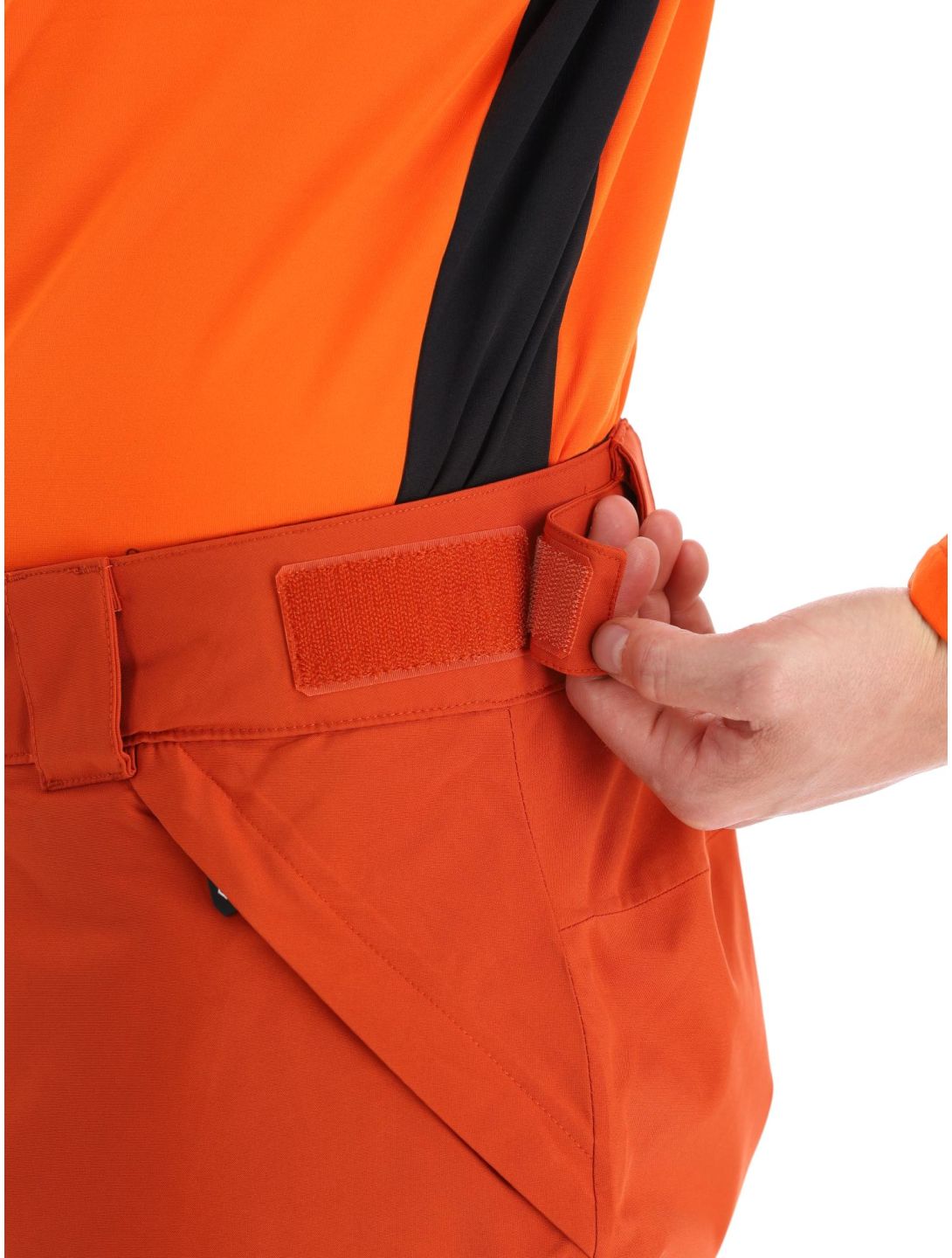 Dare2b, Baseplate pantaloni da sci uomo Rooibos Tea / Puffins Orange arancio 