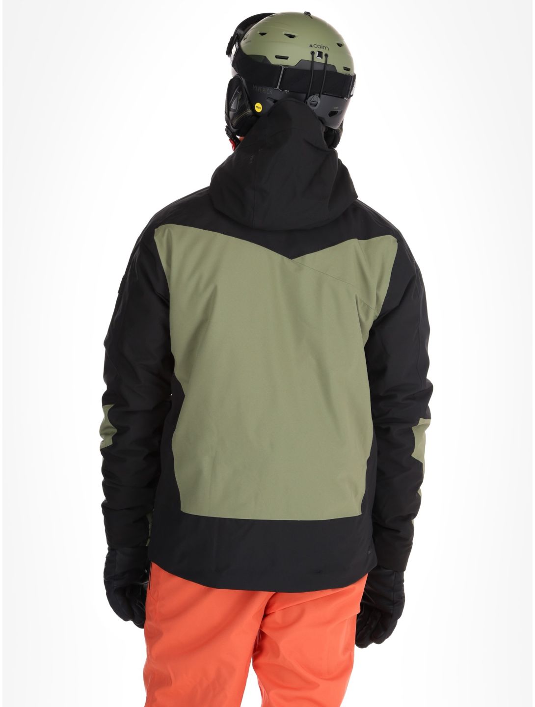 Dare2b, Halfpipe II giacca sci uomo Black / Olivine Green nero, verde 