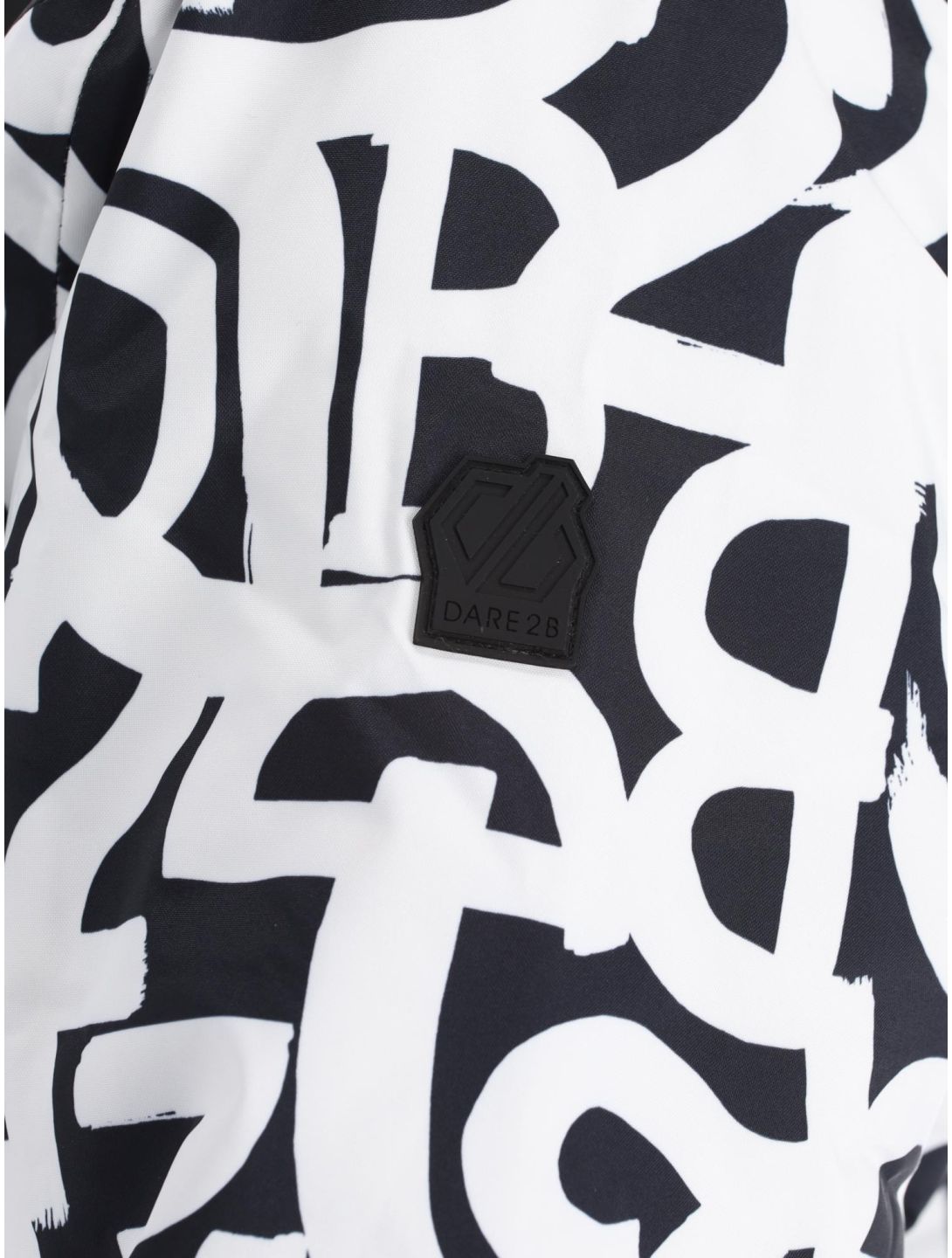 Dare2b, Ice giacca sci donna Black and White Graffiti Print / Black bianco, nero 