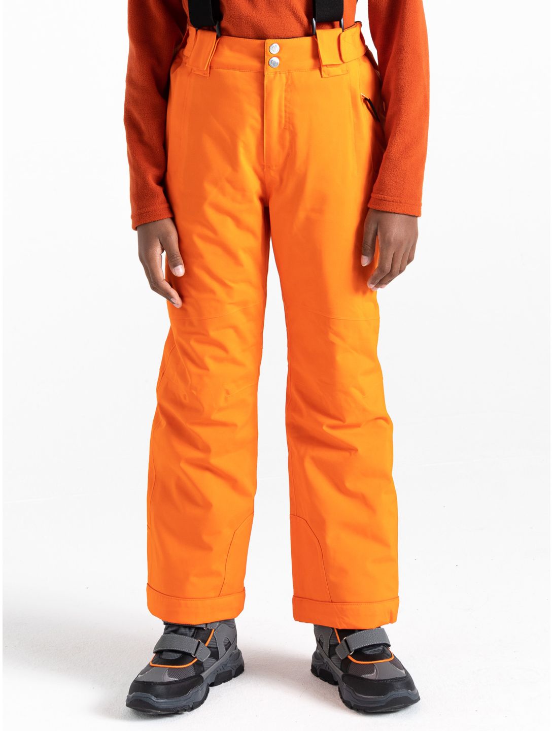 Dare2b, Outmove II pantaloni da sci bambino PuffinsOrnge arancio, nero 