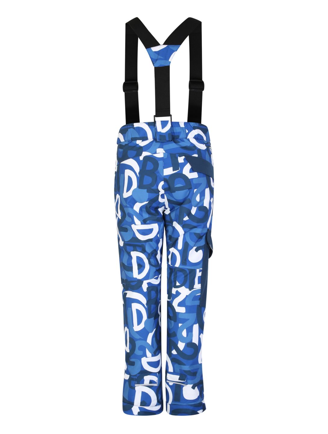 Dare2b, Pow pantaloni da sci bambino Olympian Blue Graffiti Print blu 