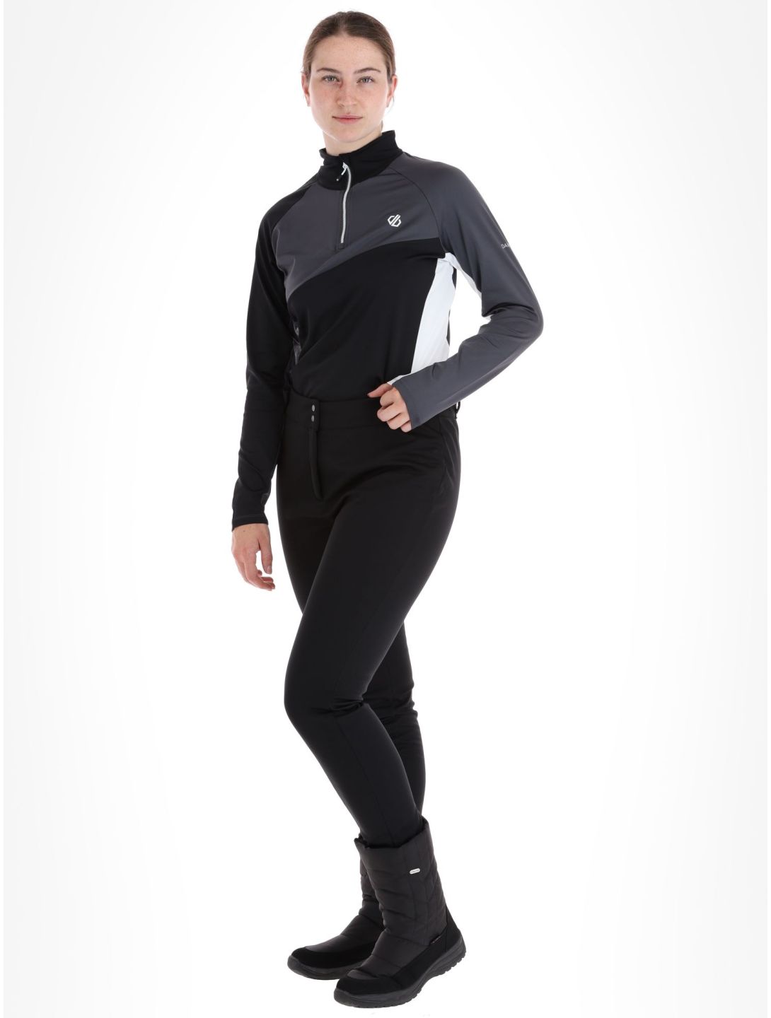 Dare2b, Sleek III pantaloni da sci softshell donna Black nero 