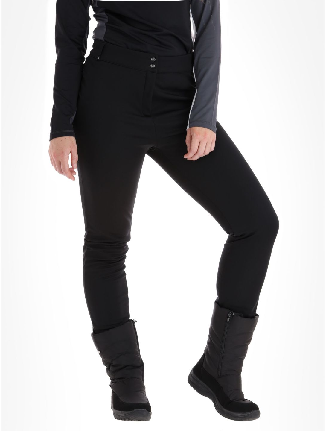 Dare2b, Sleek III pantaloni da sci softshell donna Black nero 