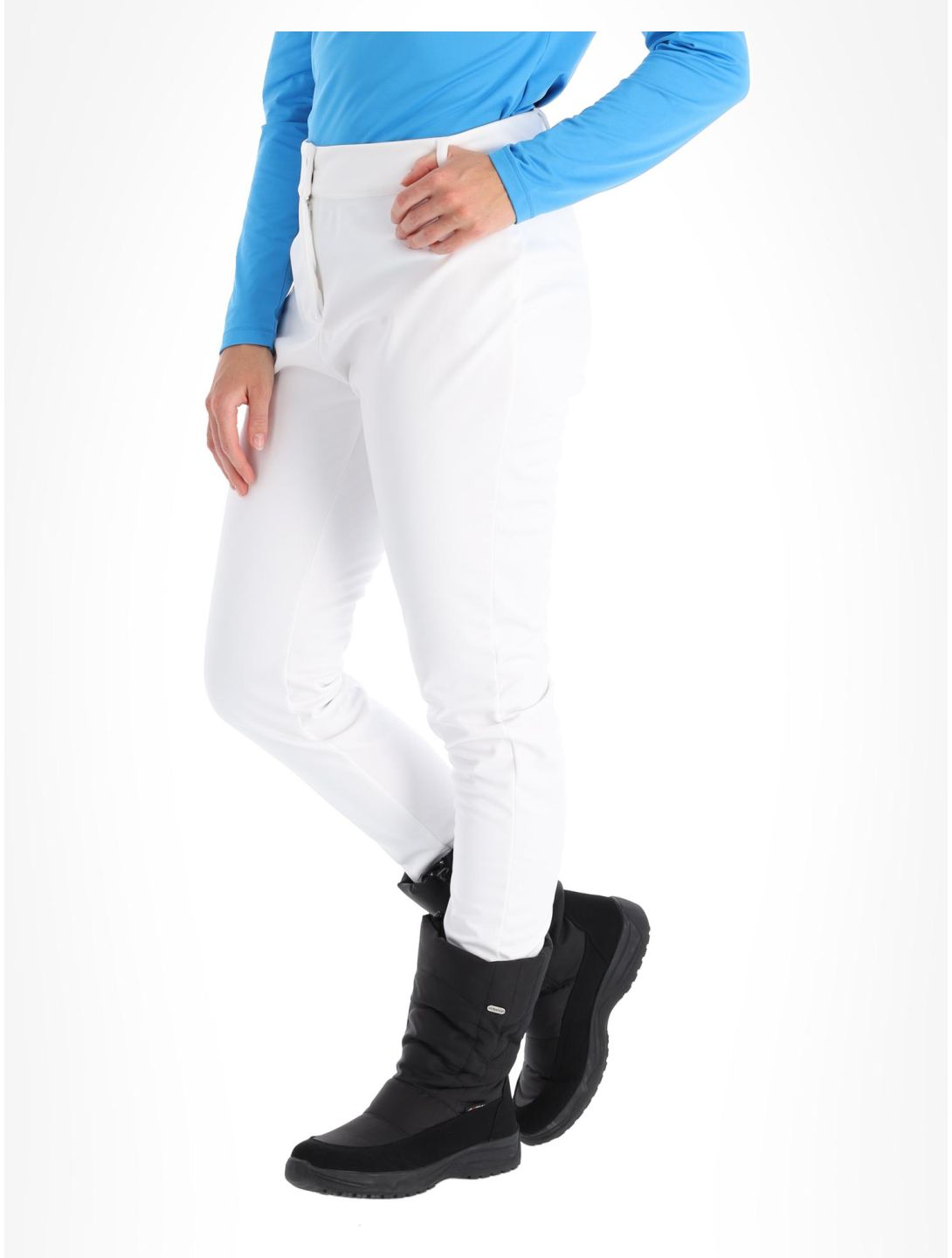 Dare2b, Sleek III pantaloni da sci softshell donna White bianco 