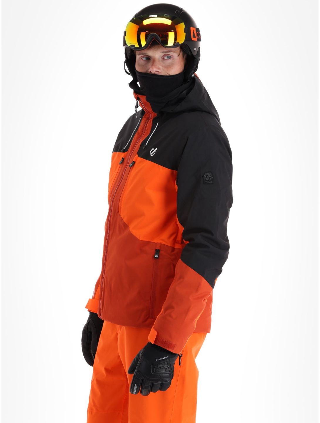 Dare2b, Slopeside giacca sci uomo PuffinOr / Blk arancio, nero 