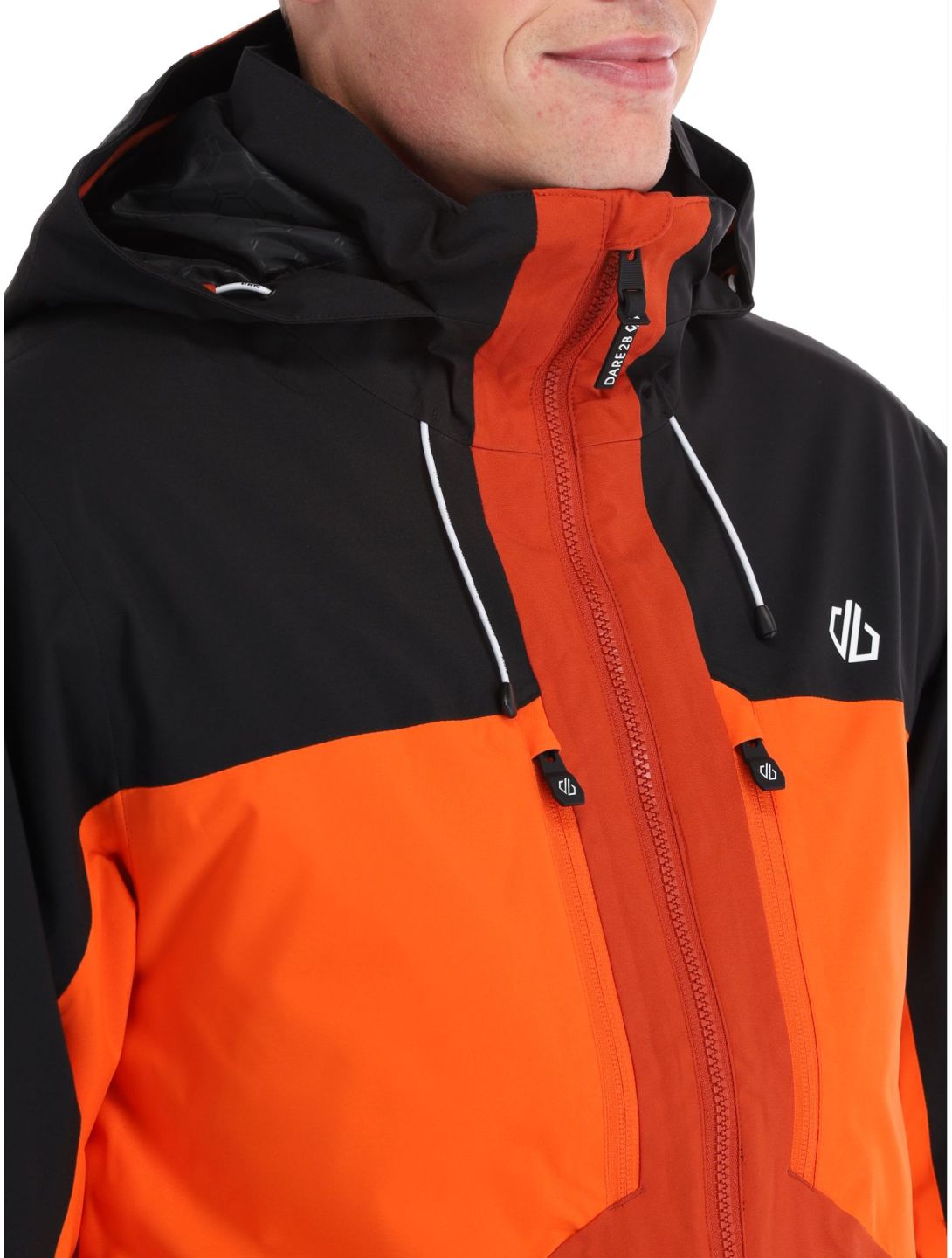 Dare2b, Slopeside giacca sci uomo PuffinOr / Blk arancio, nero 