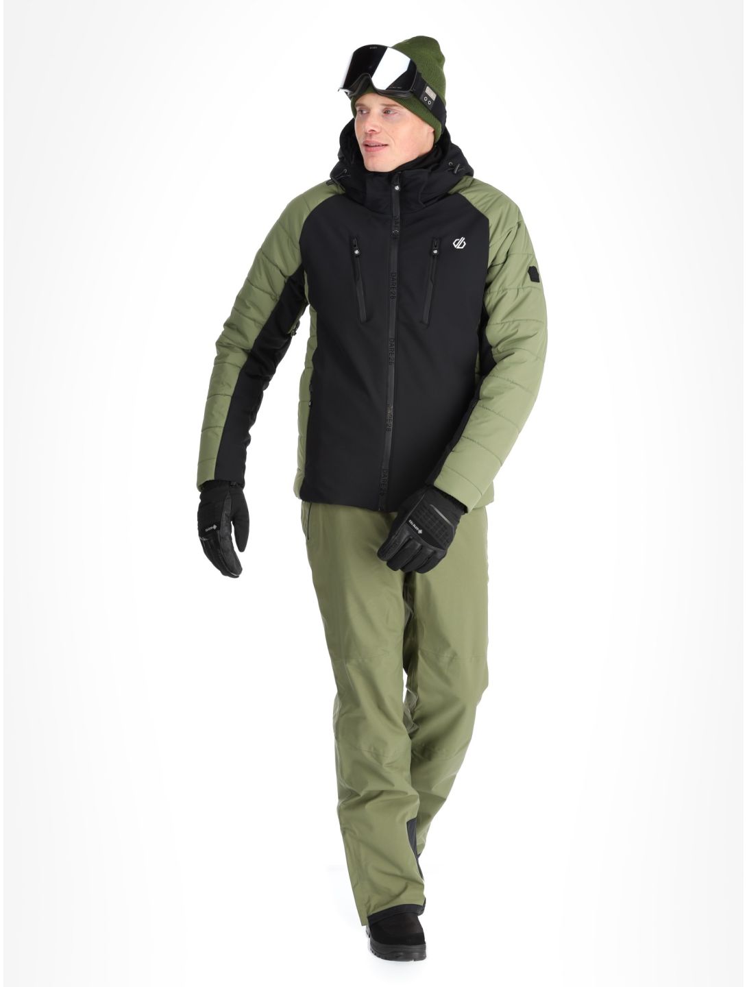 Dare2b, Speed softshell uomo Olivine Green / Black nero, verde 